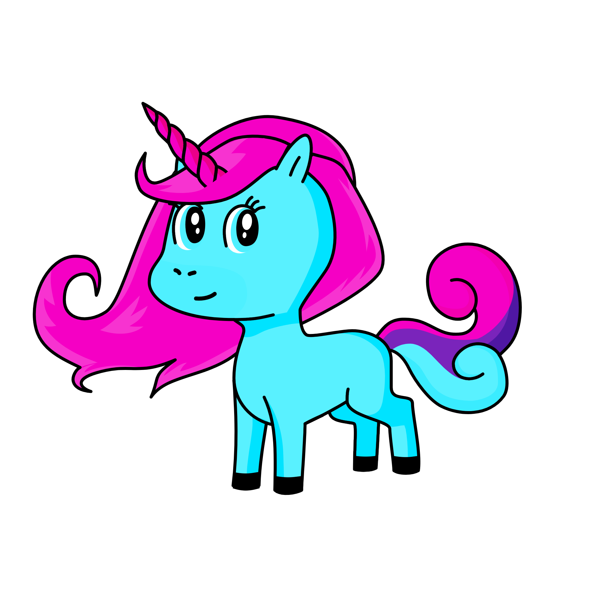 Kitty, the unicorn