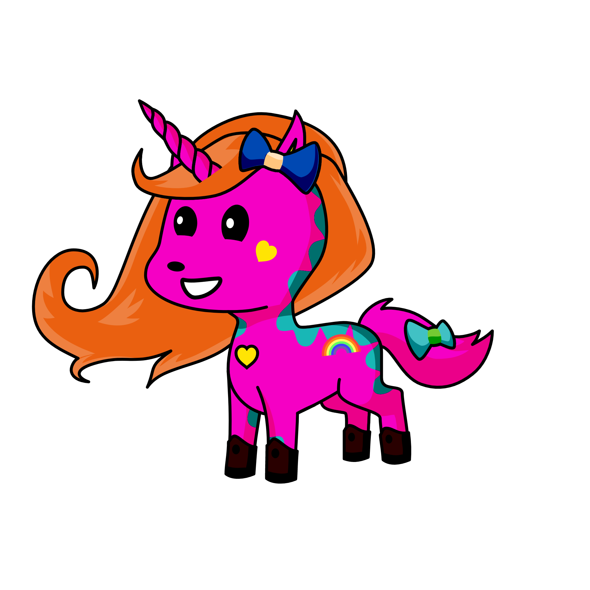 PRINCESS LOVE, the unicorn