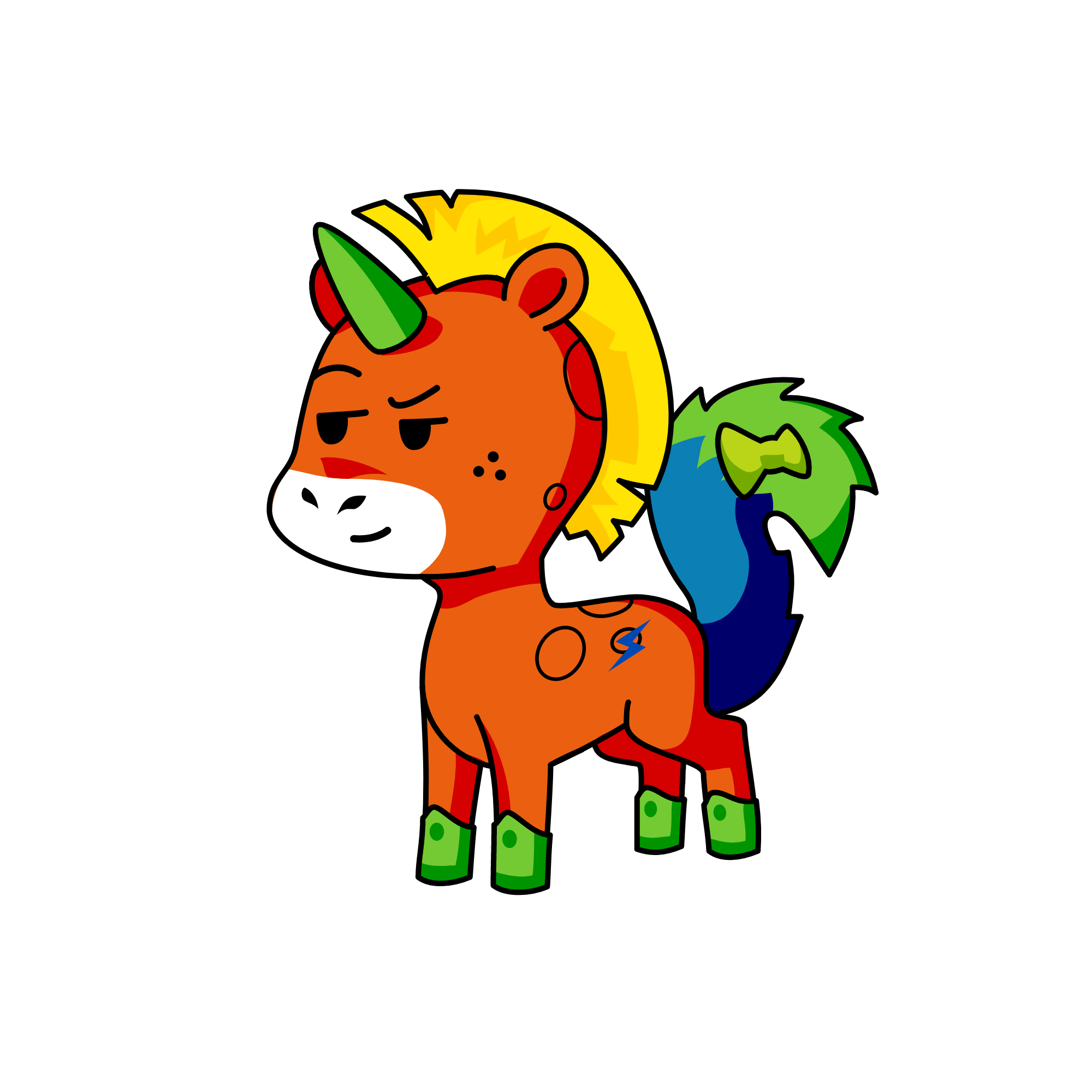 Randomised, the unicorn