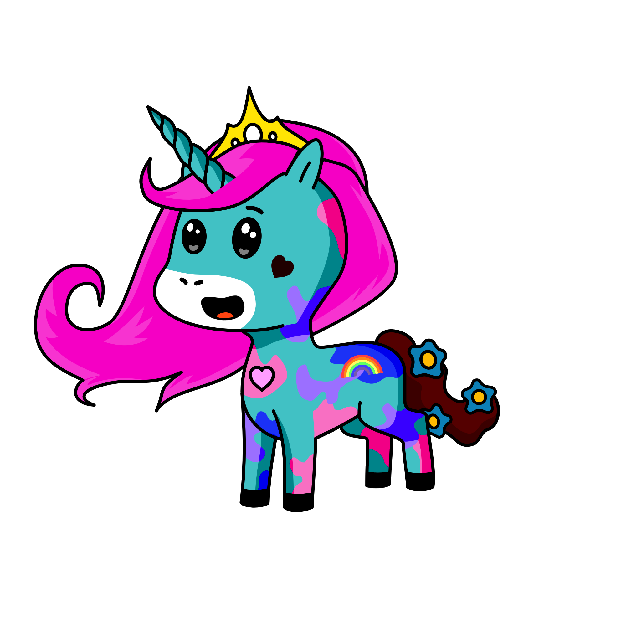 Princess Celestia, the unicorn