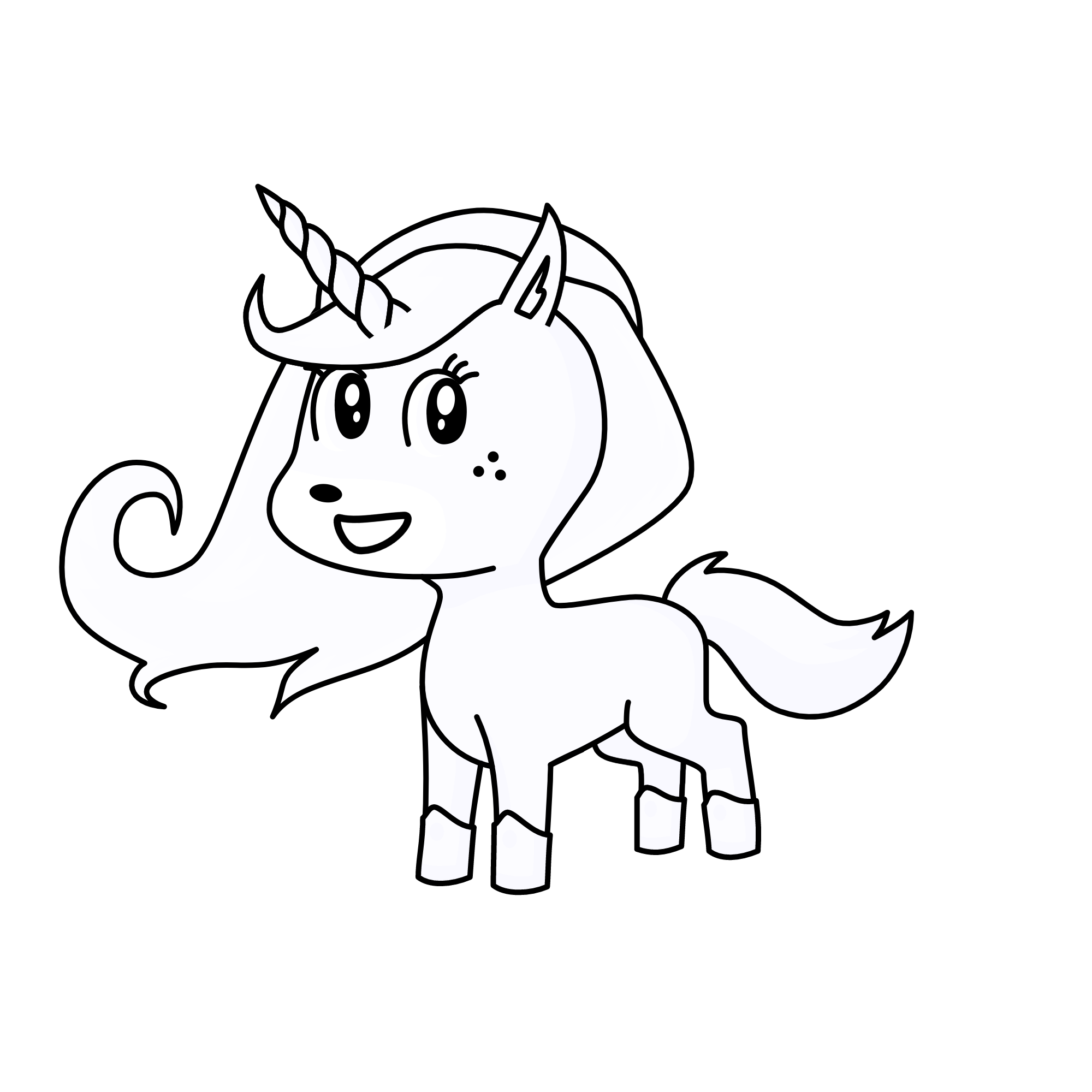 Light, the unicorn