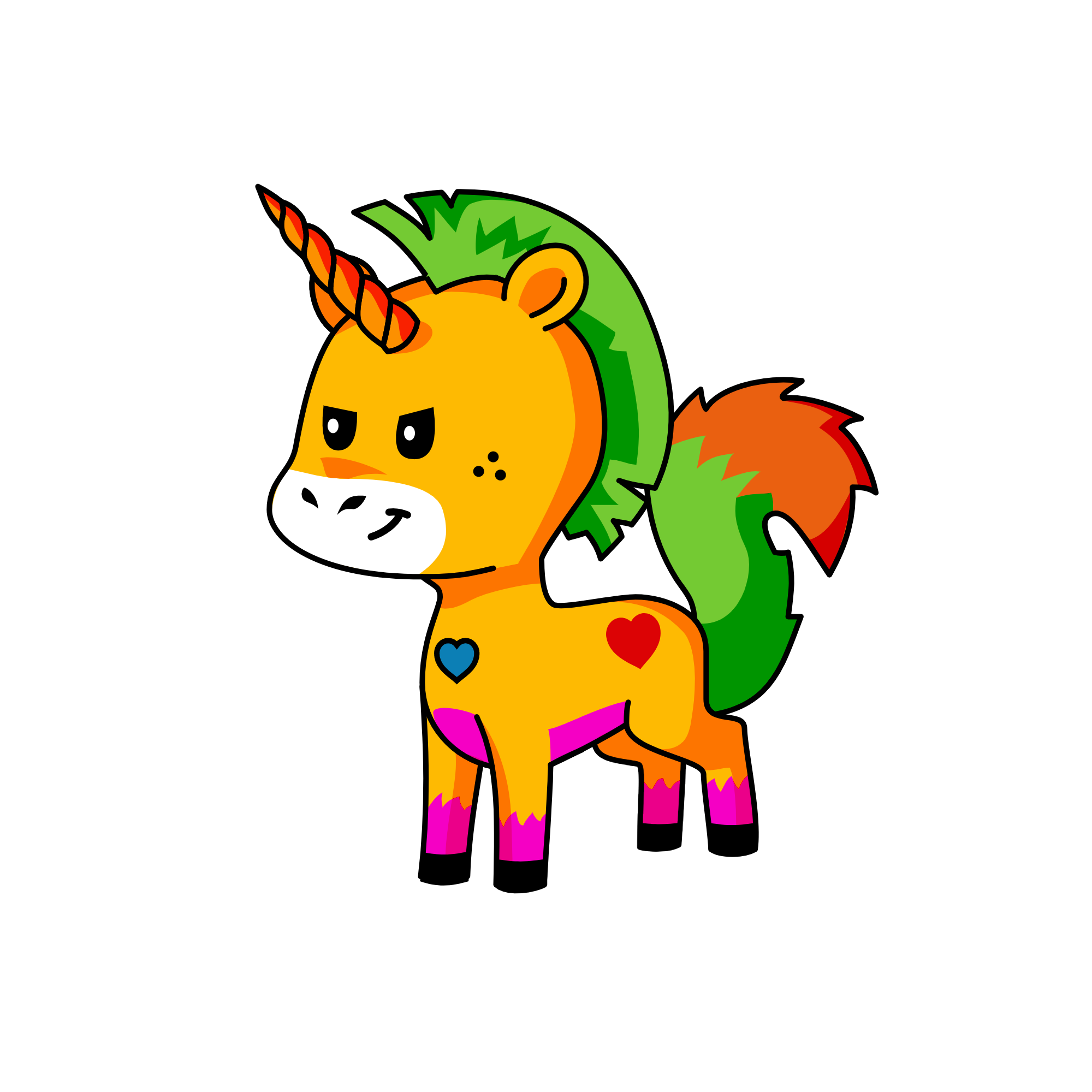 wierdo, the unicorn