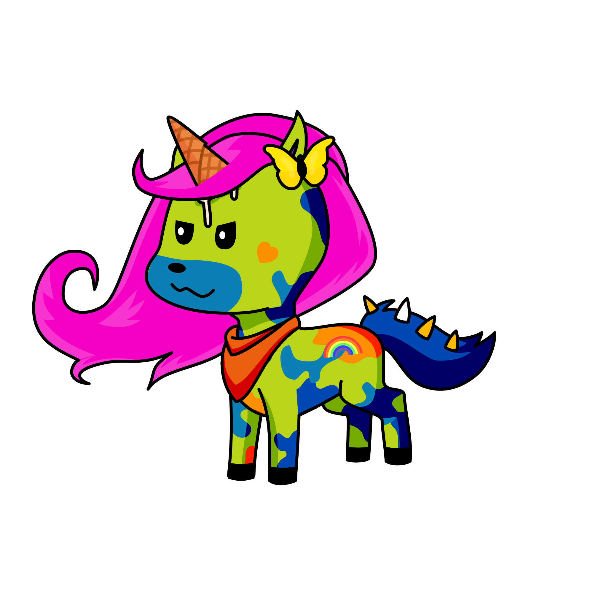 wierdette, the unicorn
