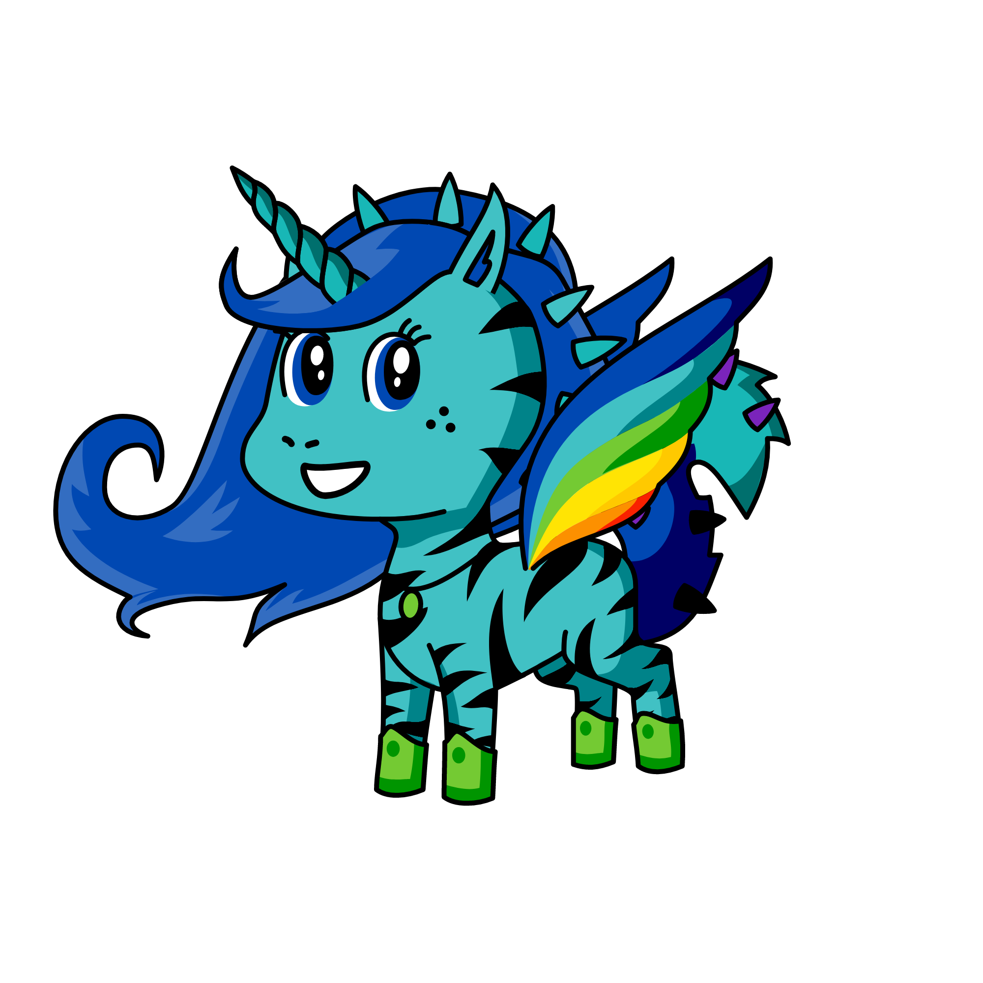 Topaze, the unicorn