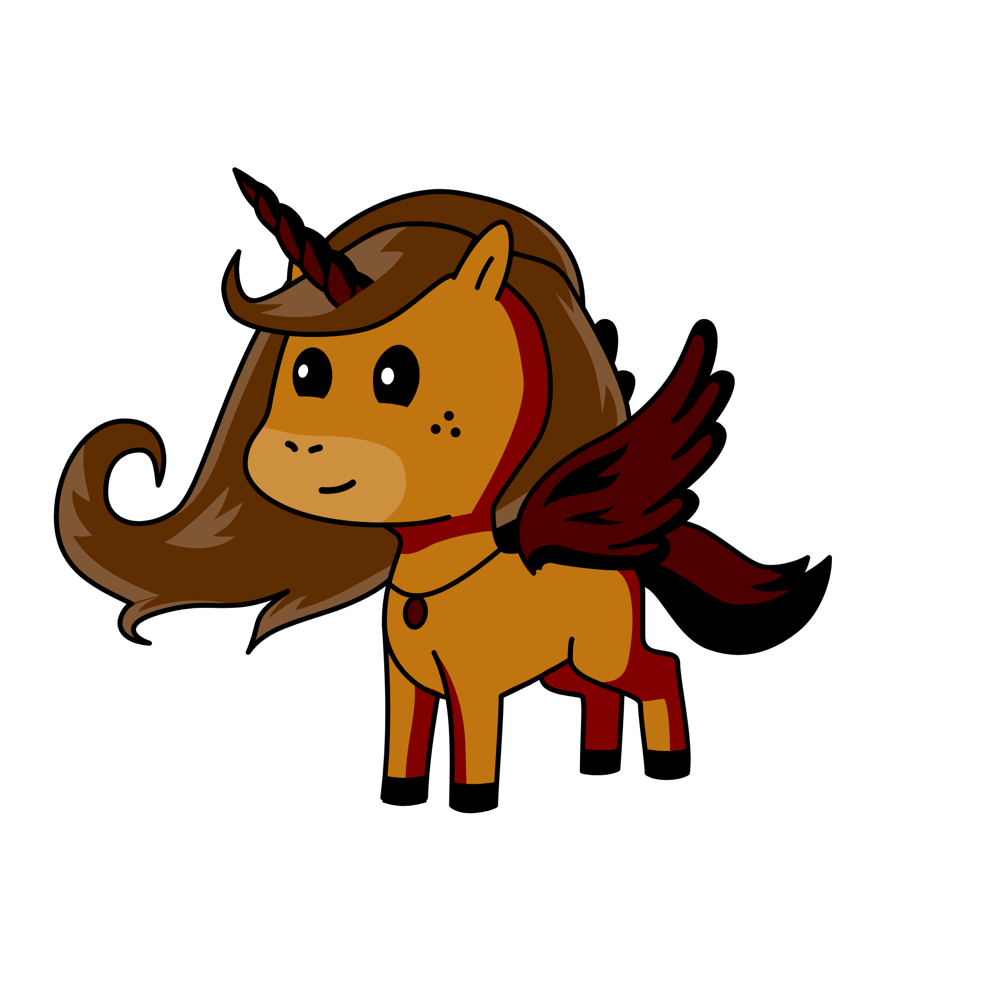 Chocolate, the unicorn