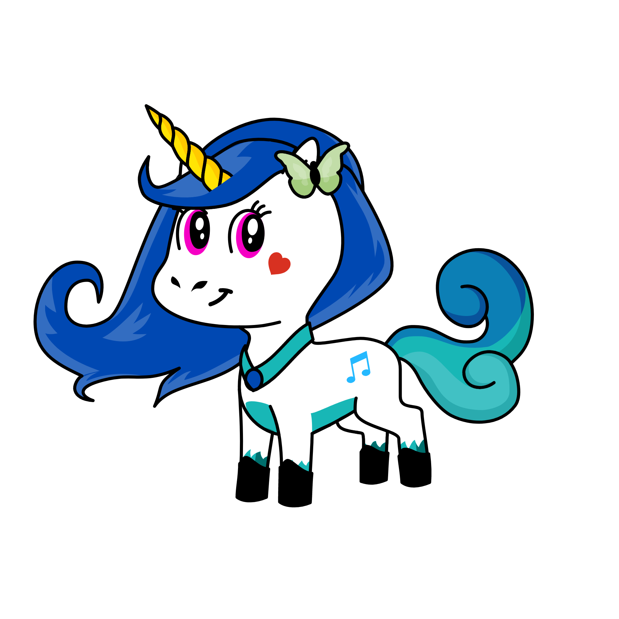 corazón, the unicorn