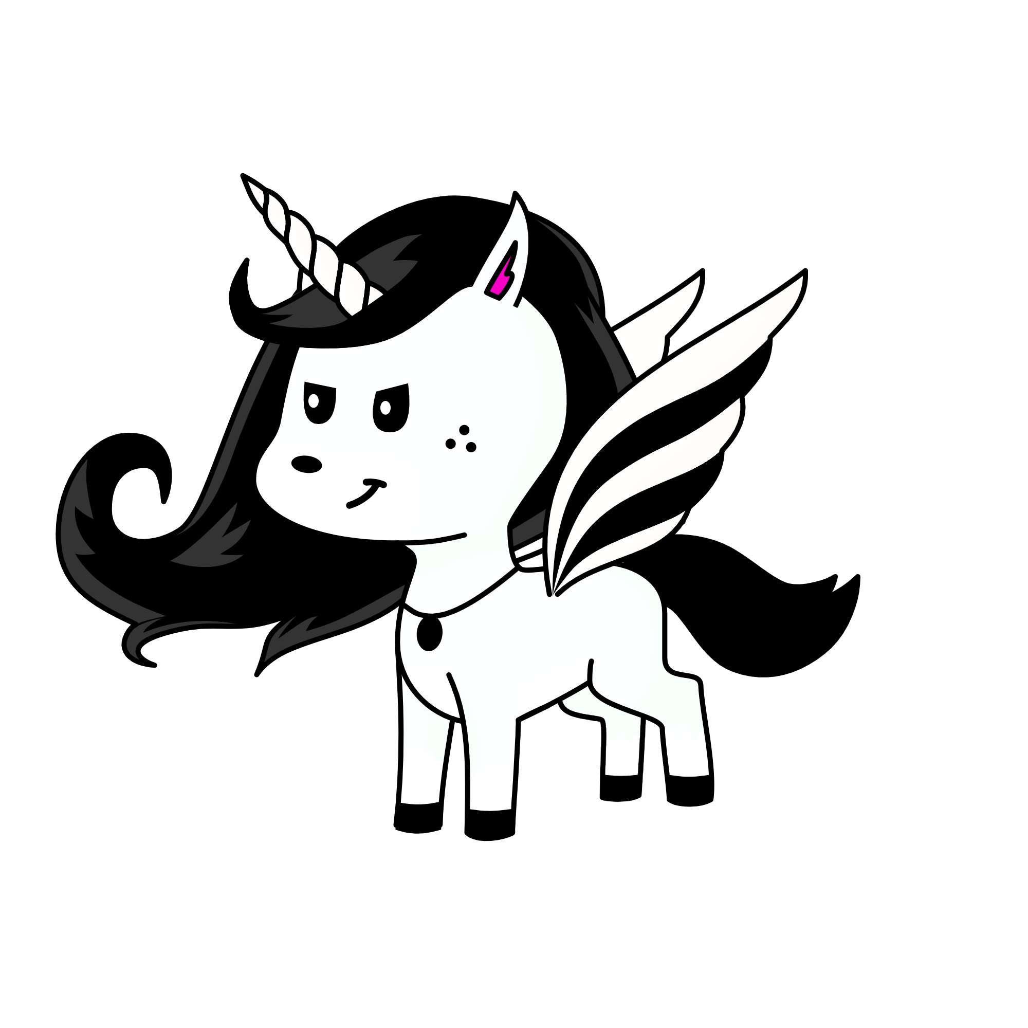Selfish, the unicorn