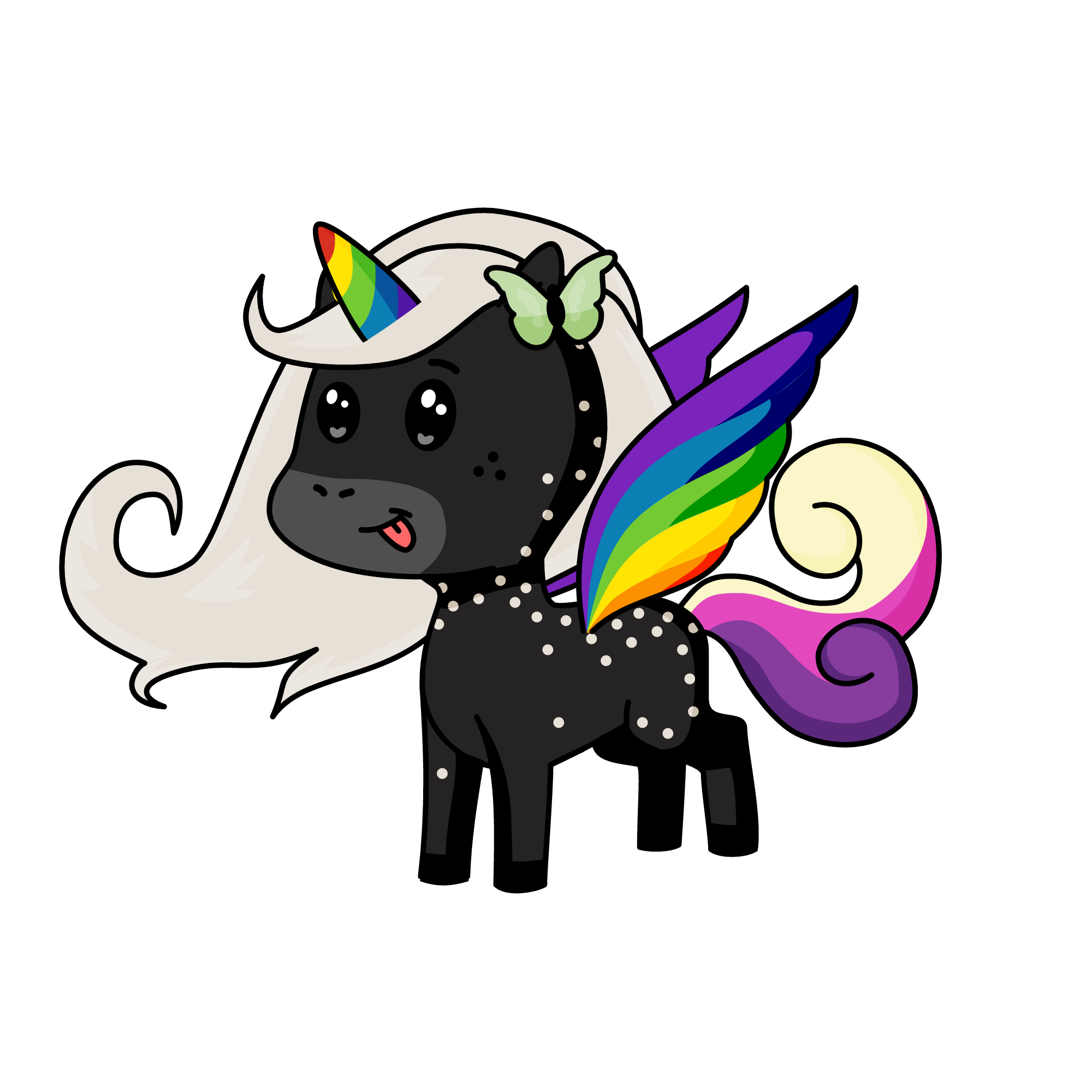 super colors, the unicorn