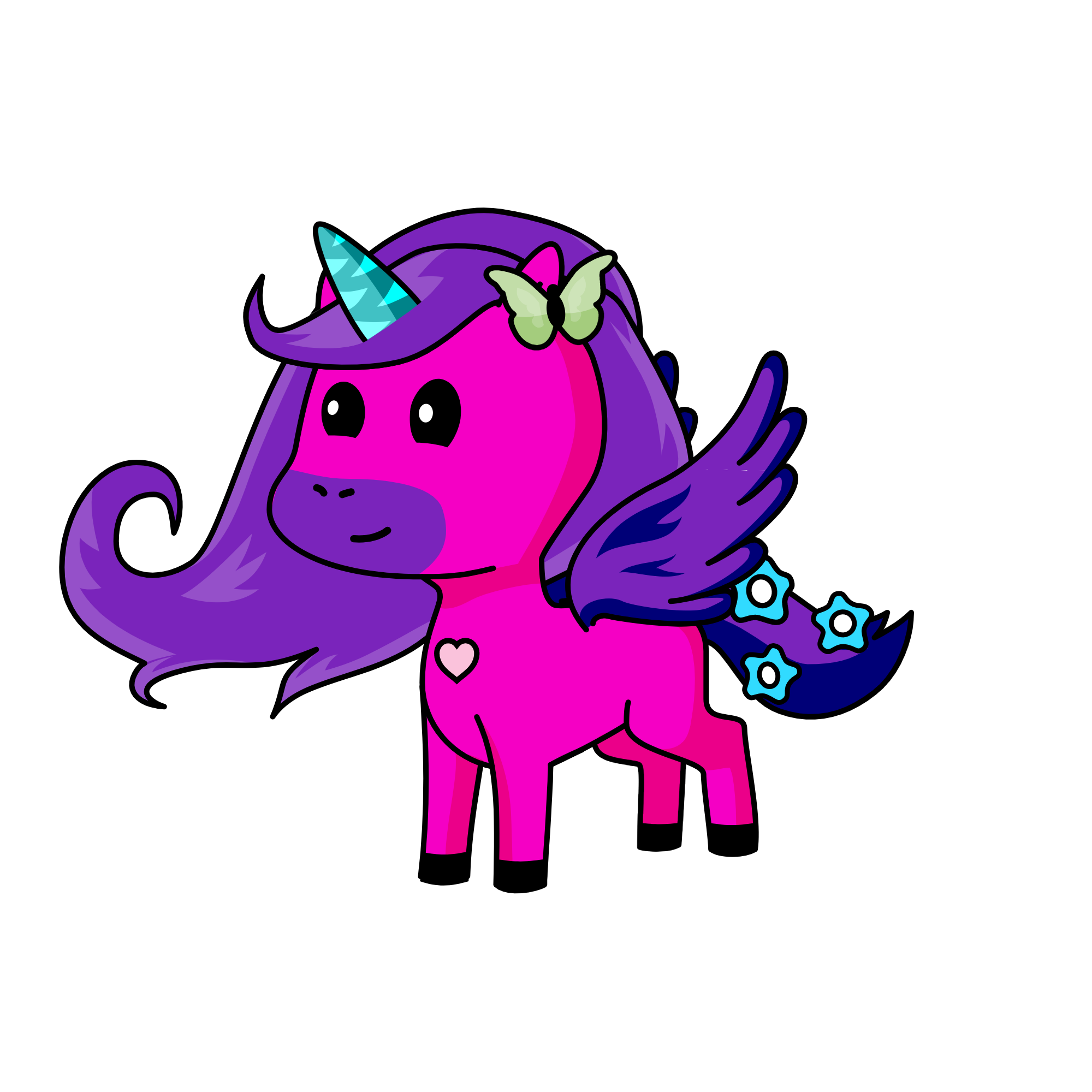 Princess Evie, the unicorn