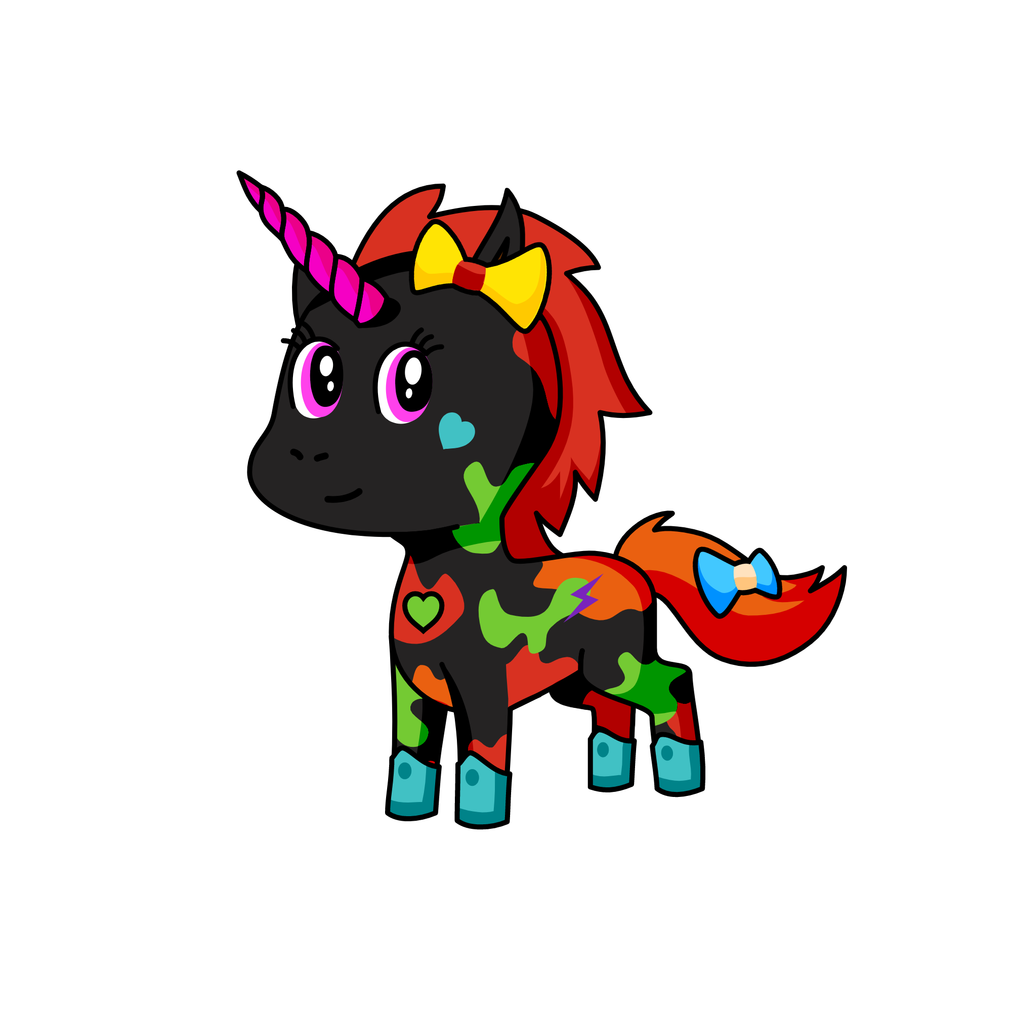 Robloxian, the unicorn