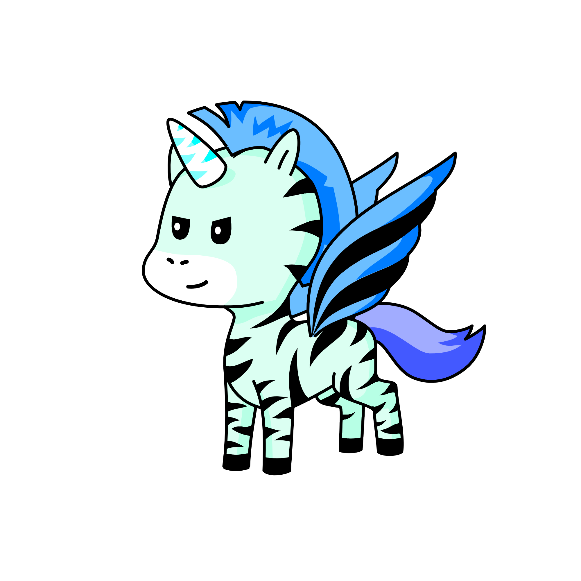 cool dude, the unicorn