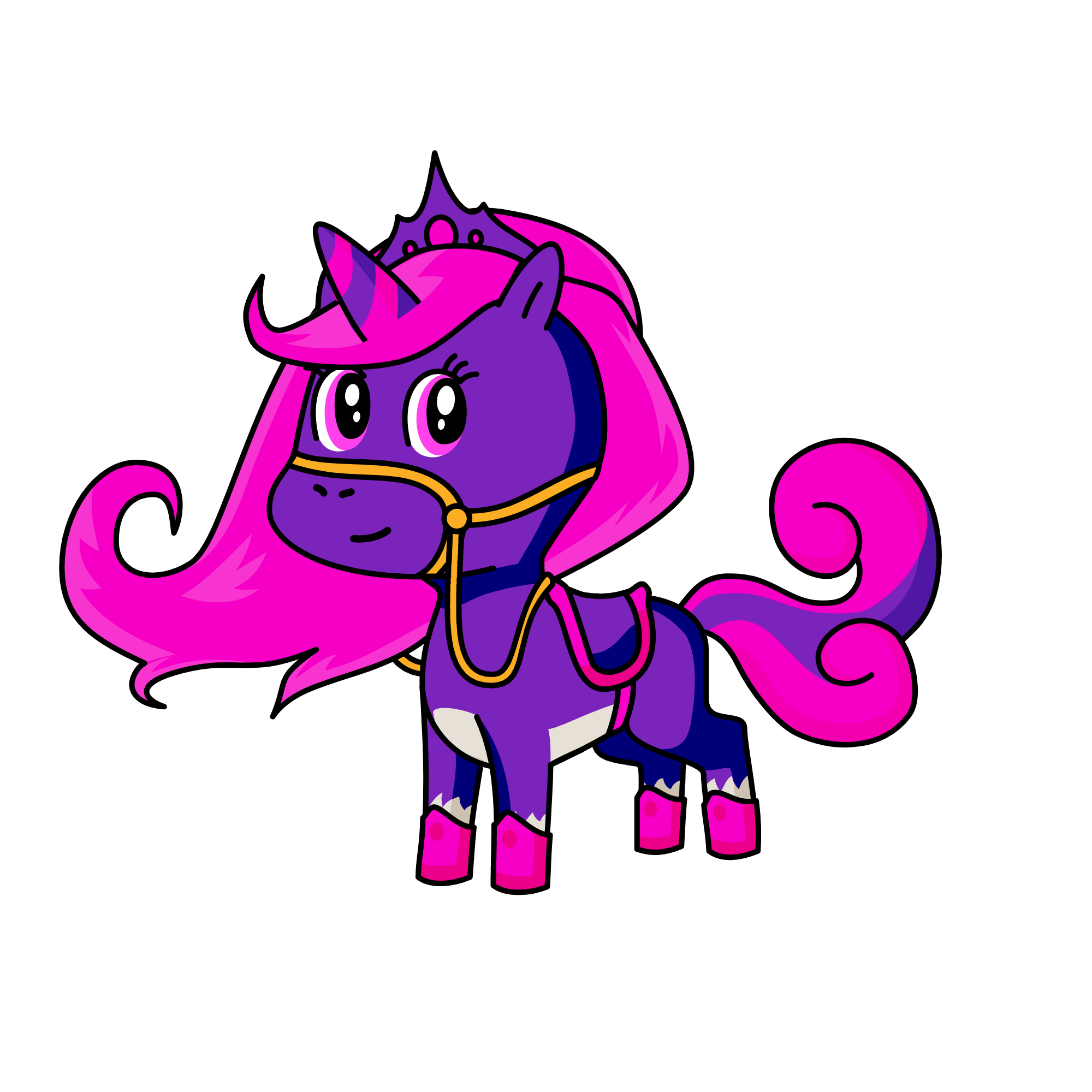Princess Dimond, the unicorn