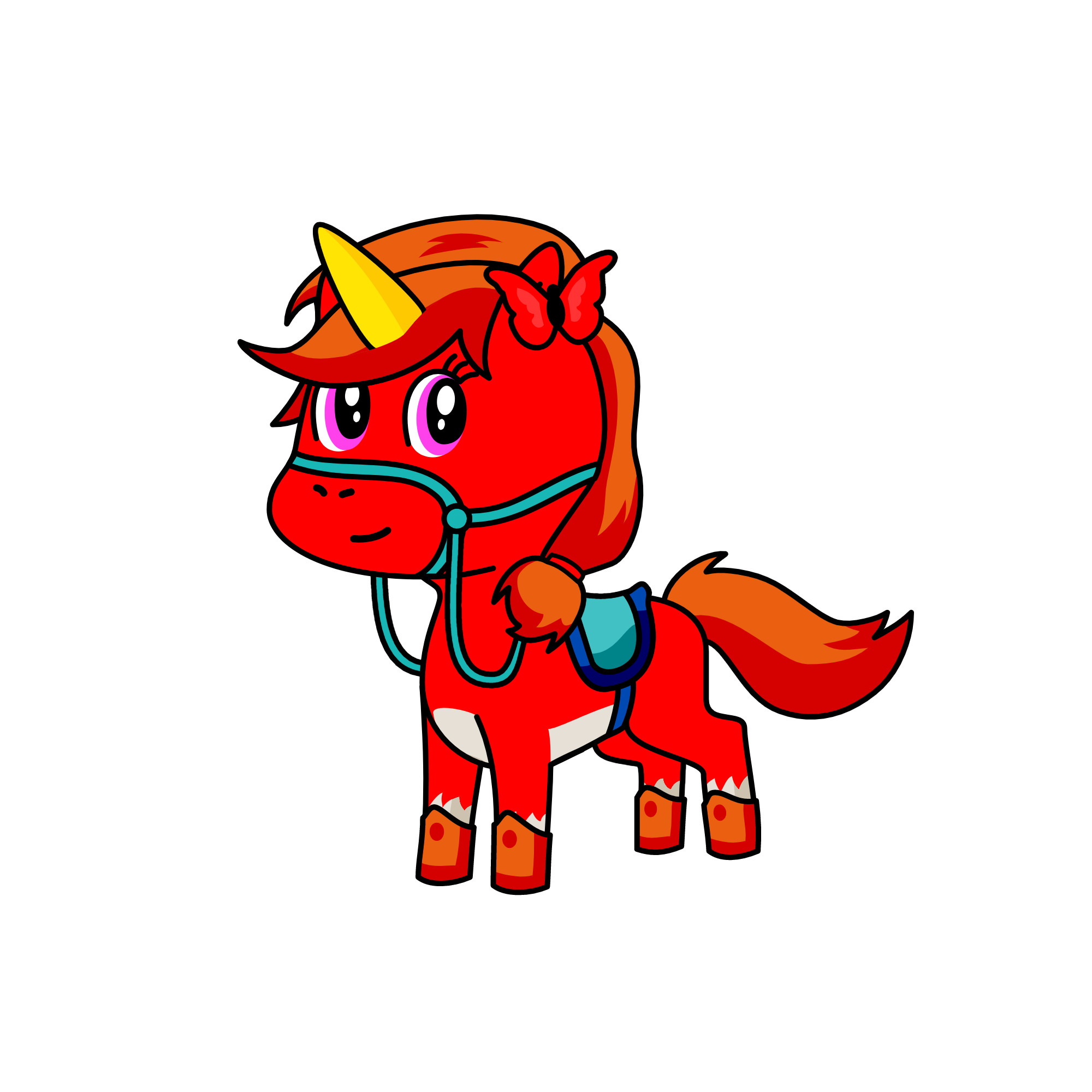 Lady cassy, the unicorn