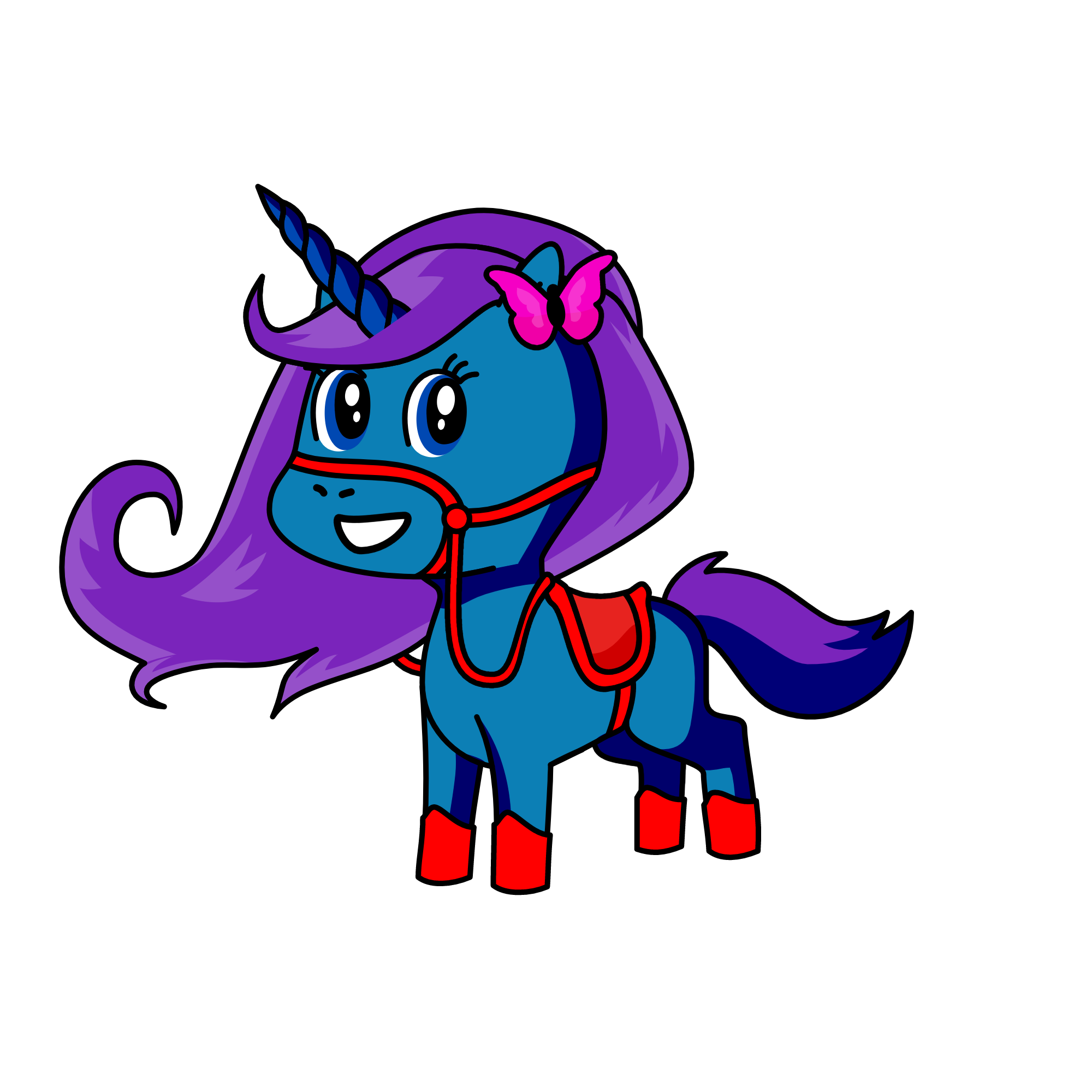 Lady Lana, the unicorn