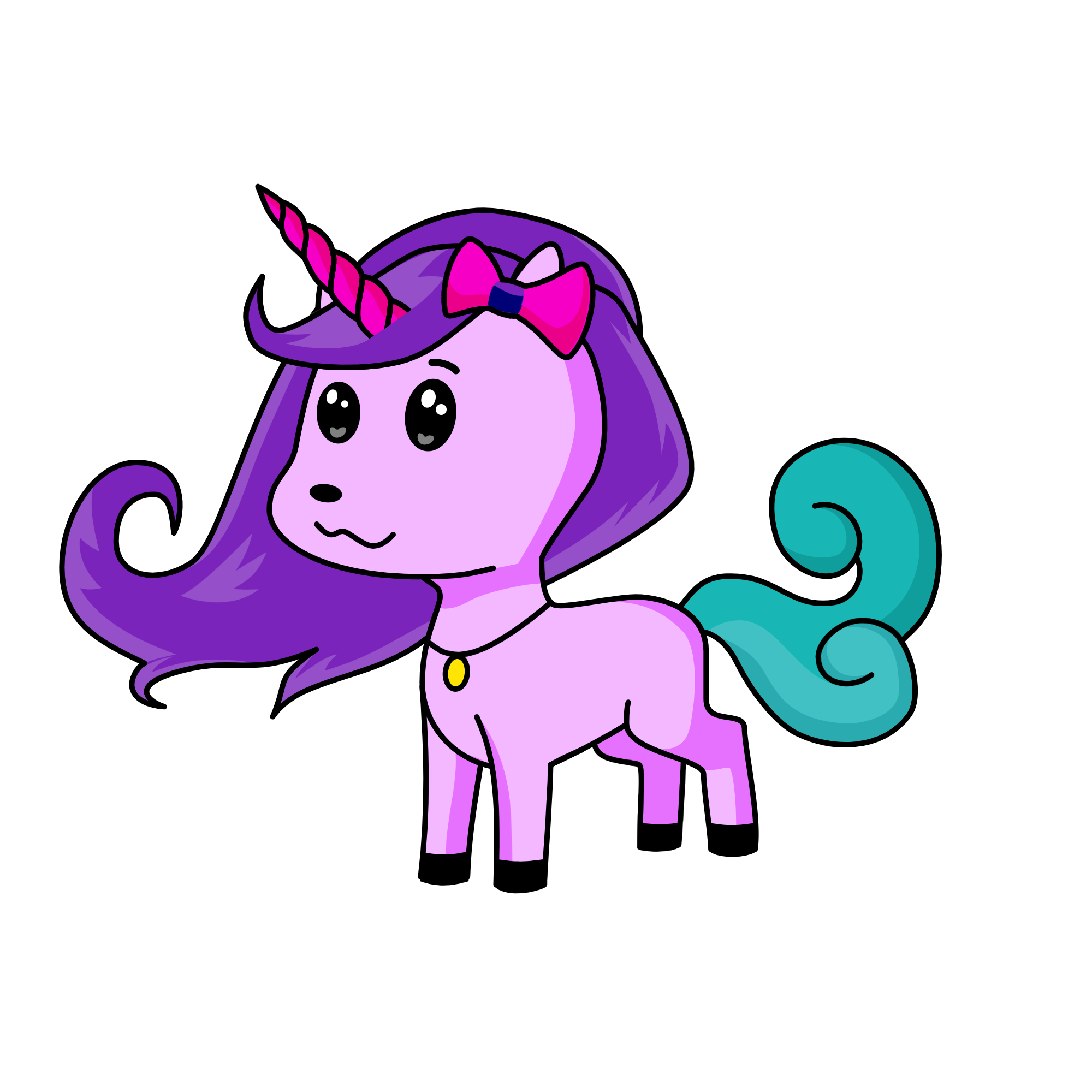 Trinaty, the unicorn