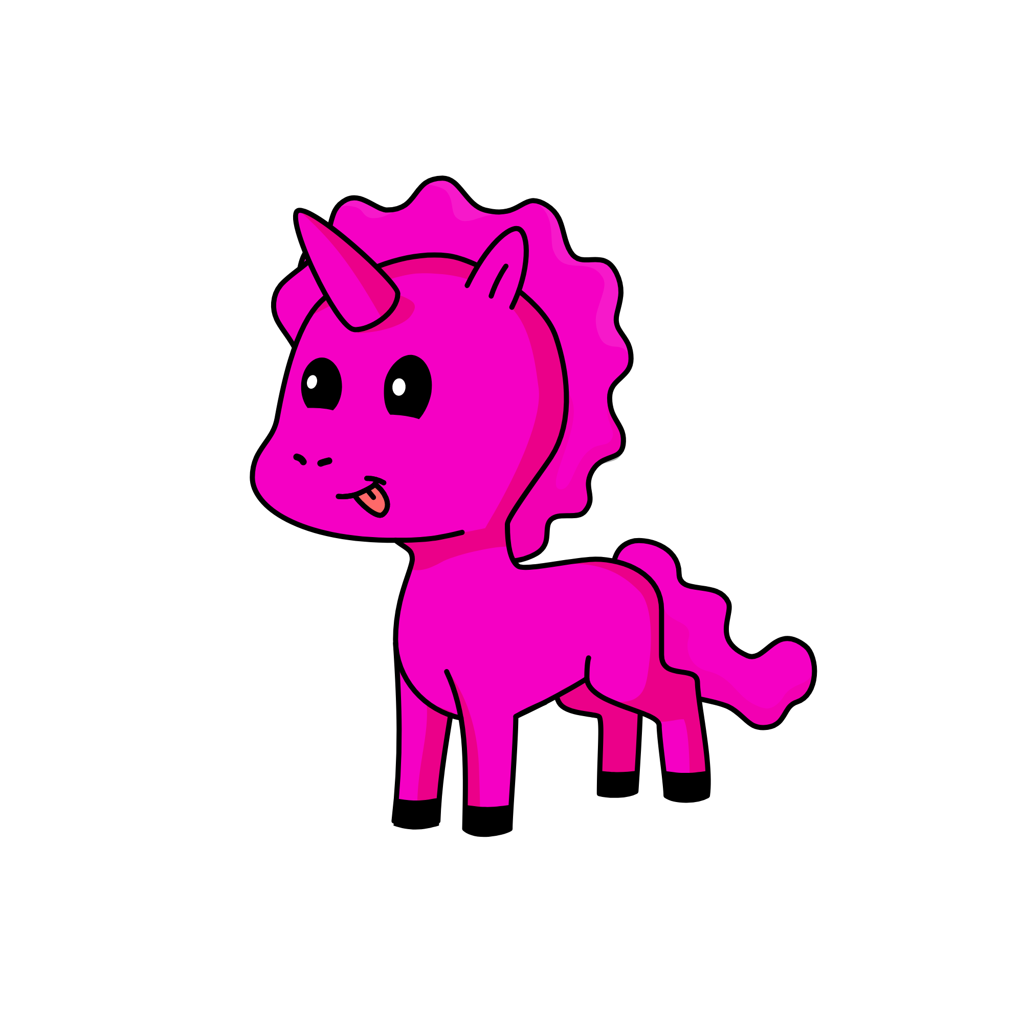 Pinkie Pie, the unicorn