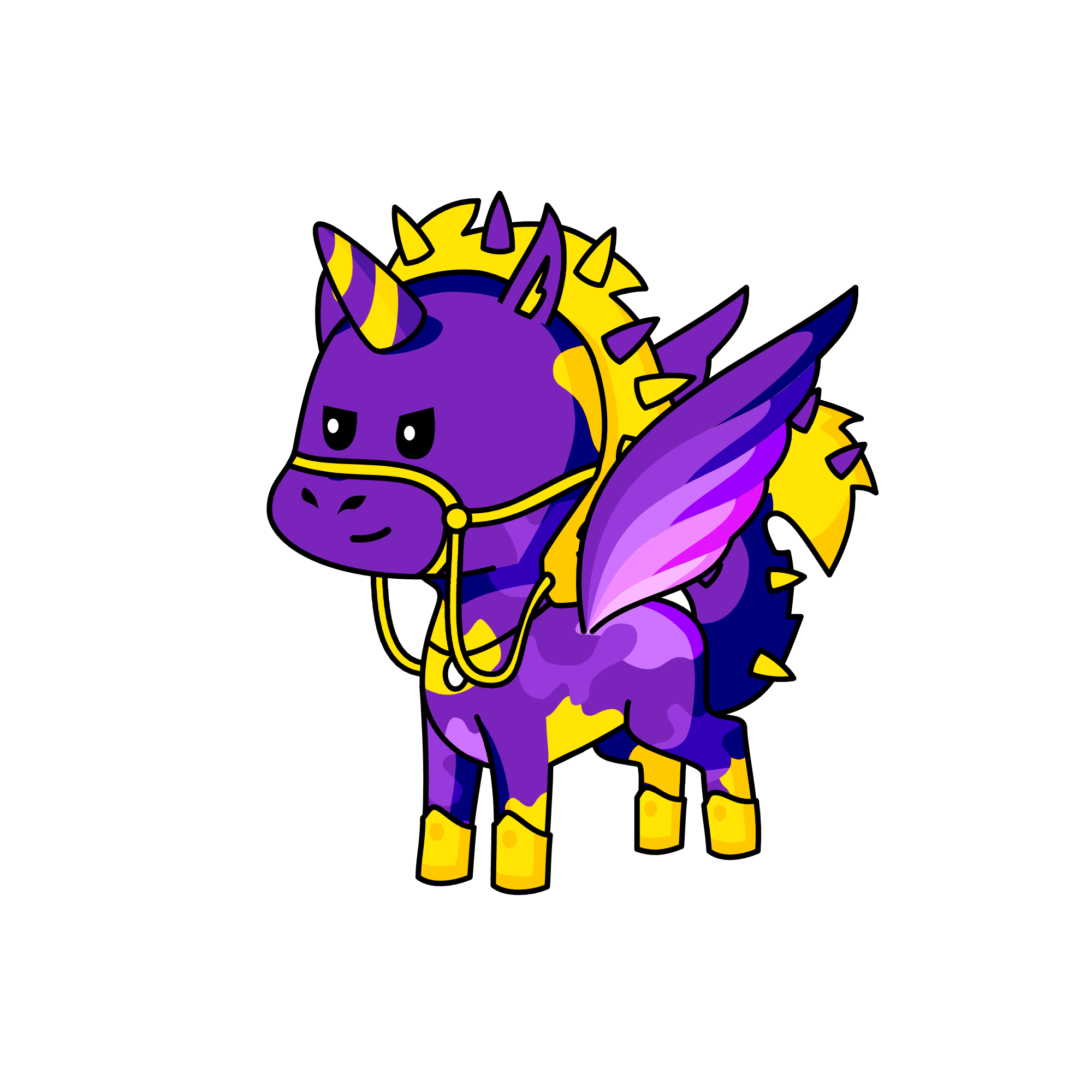 wolfie🐺🐺🐺, the unicorn