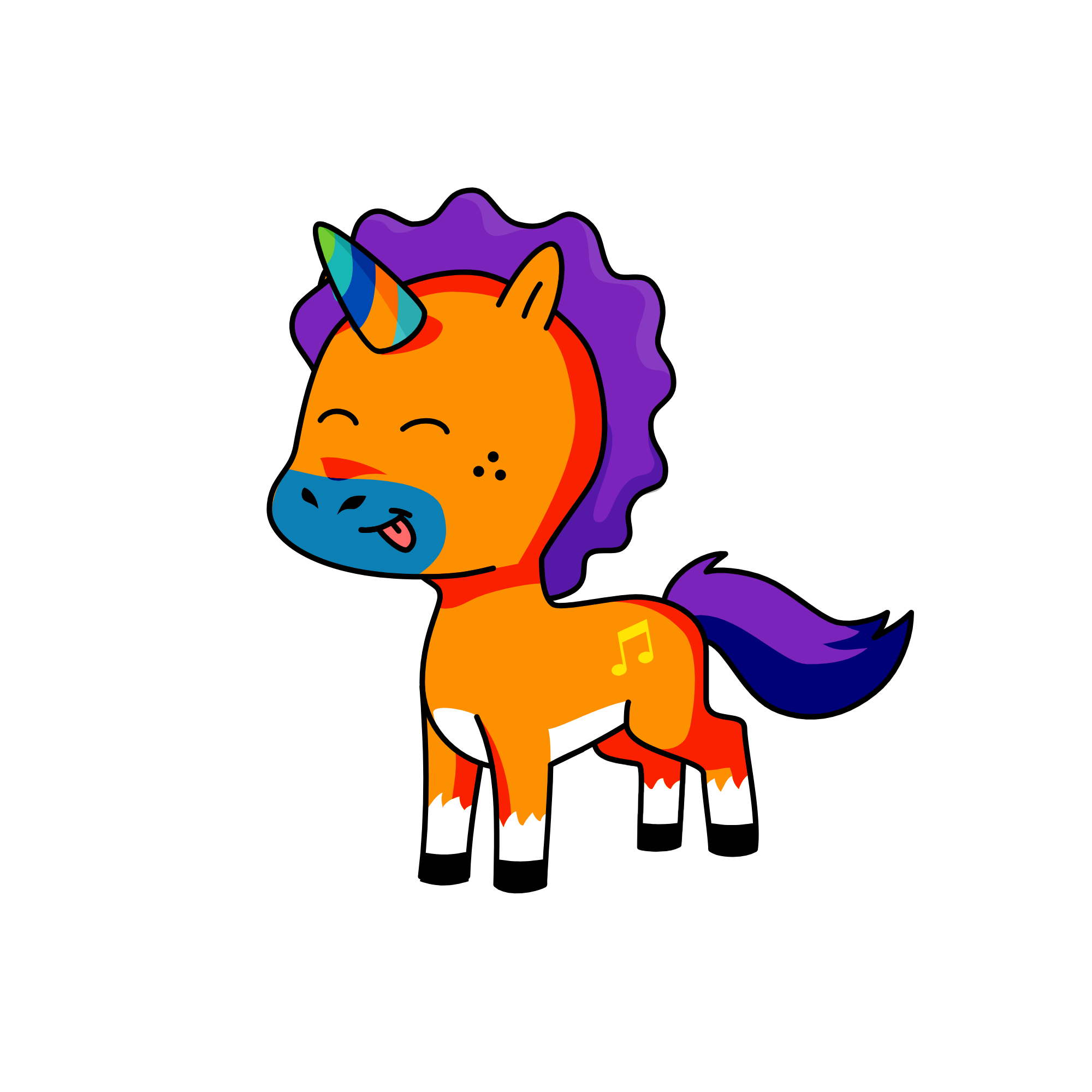 s, the unicorn