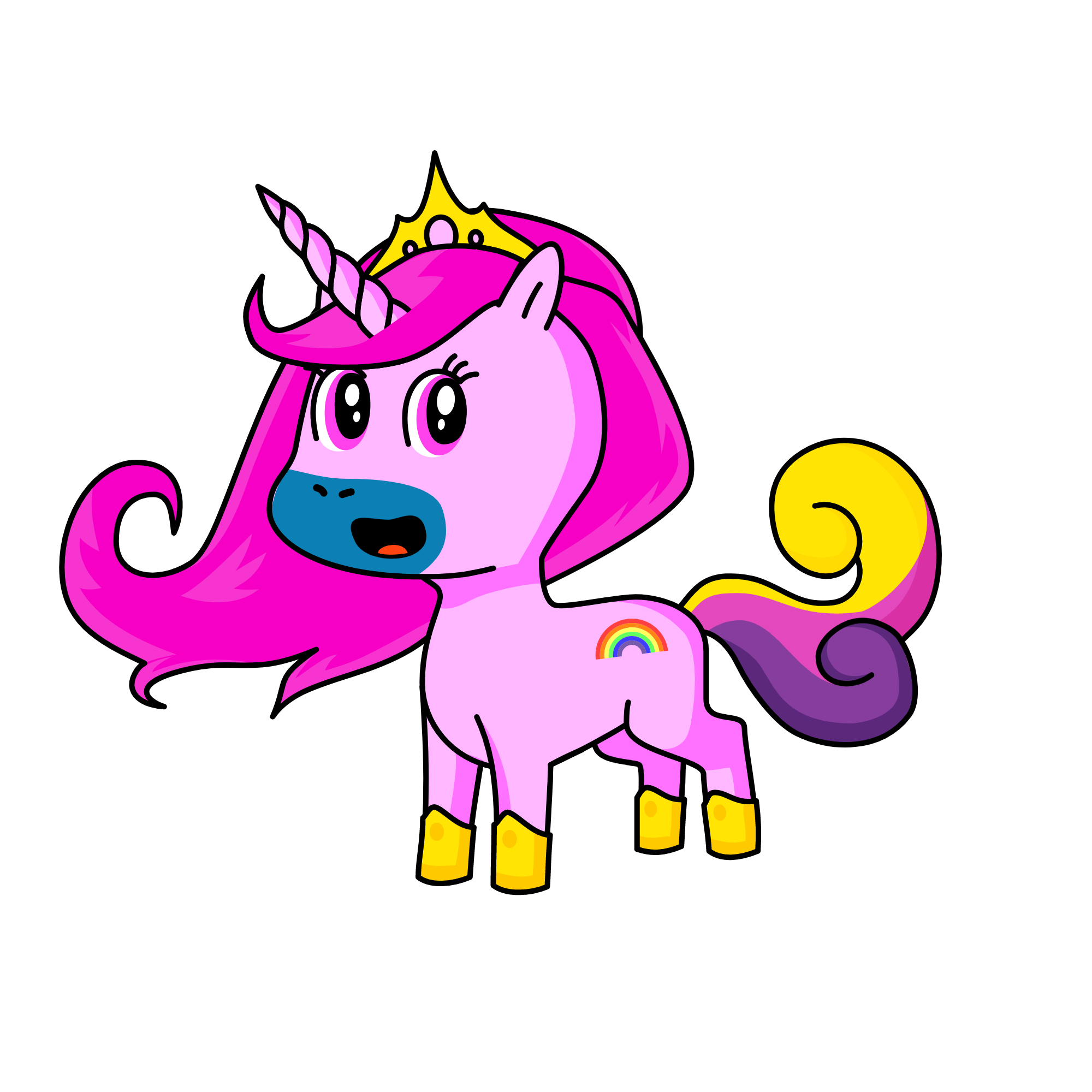 Cadince, the unicorn