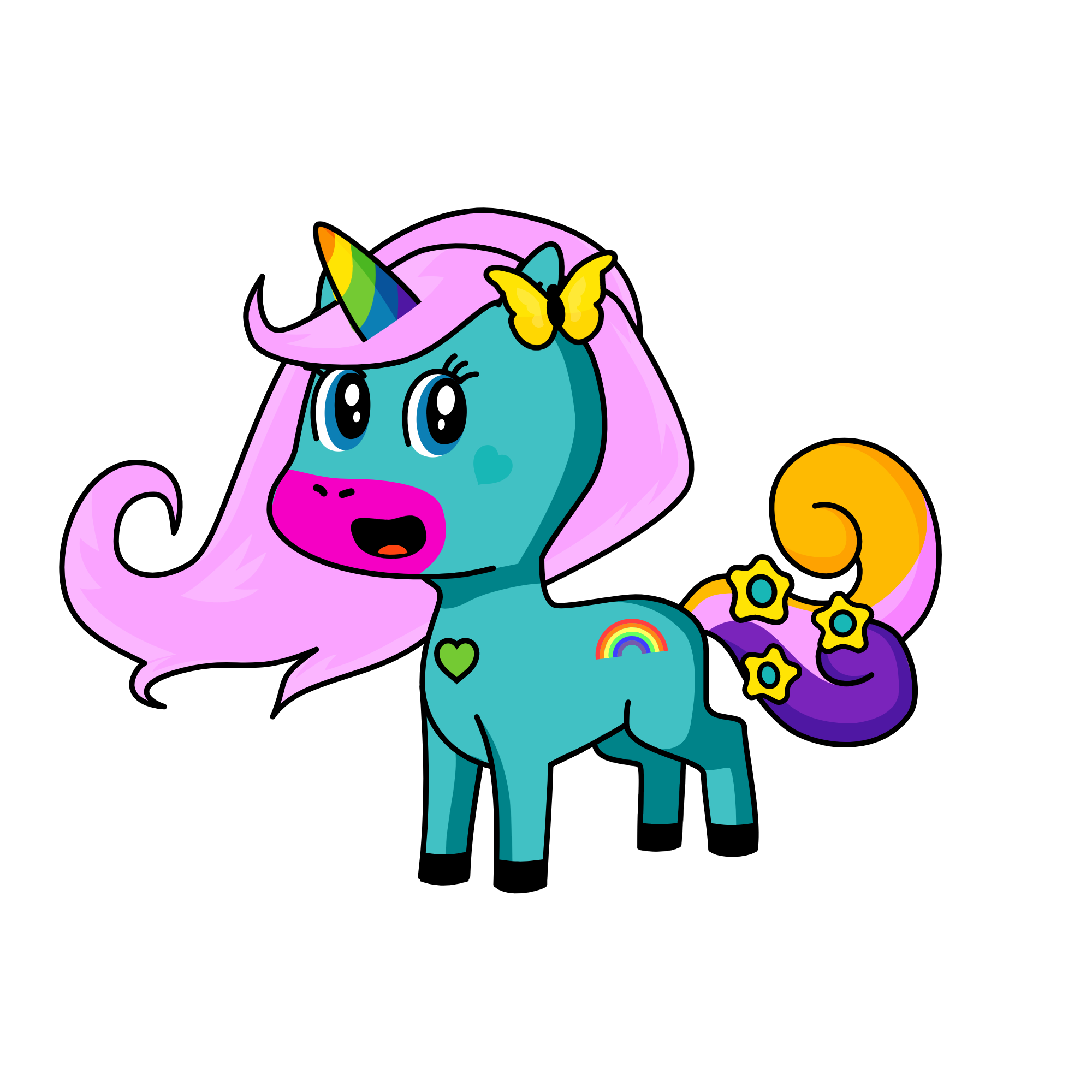 lovely day this is a shin vera , the unicorn
