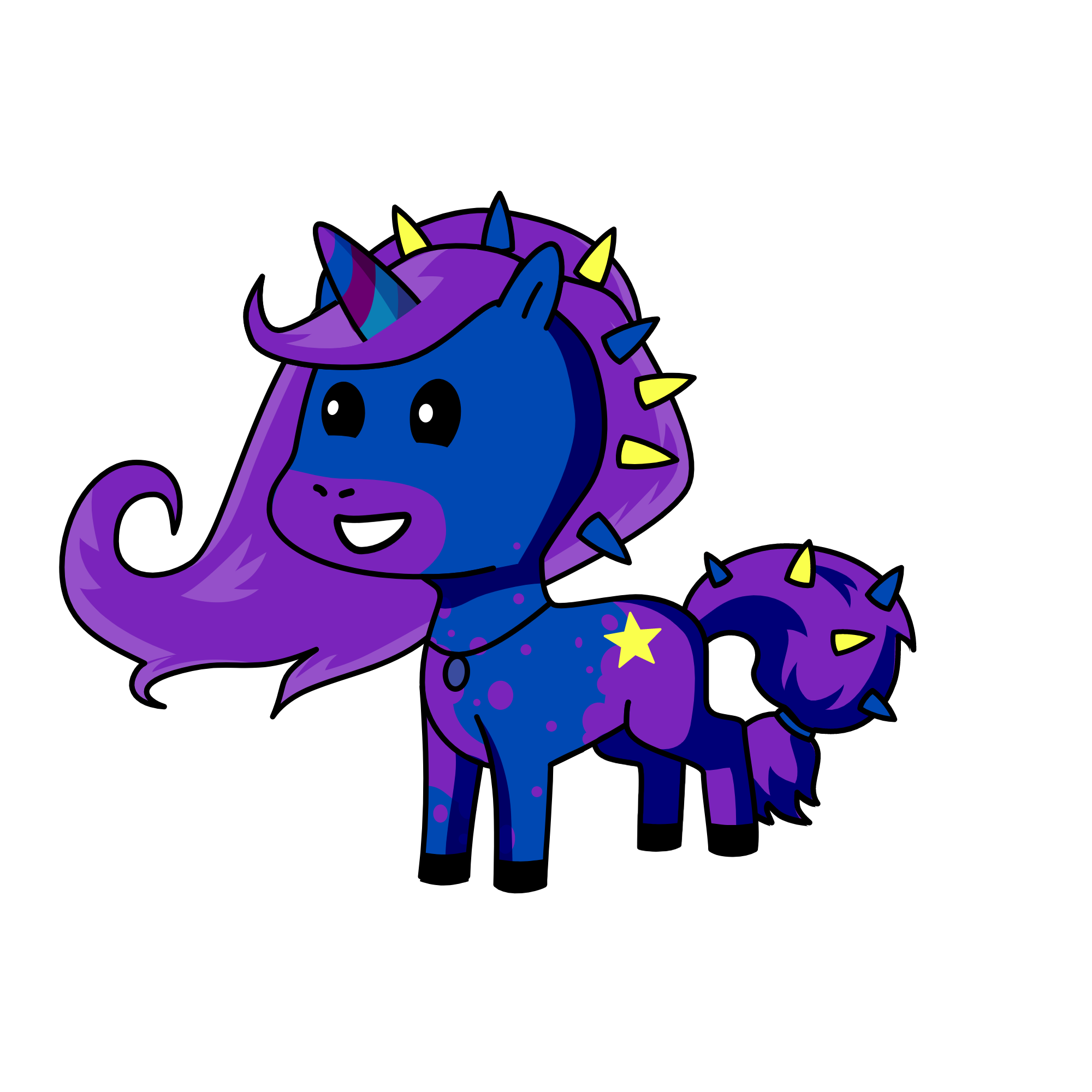 moon, the unicorn