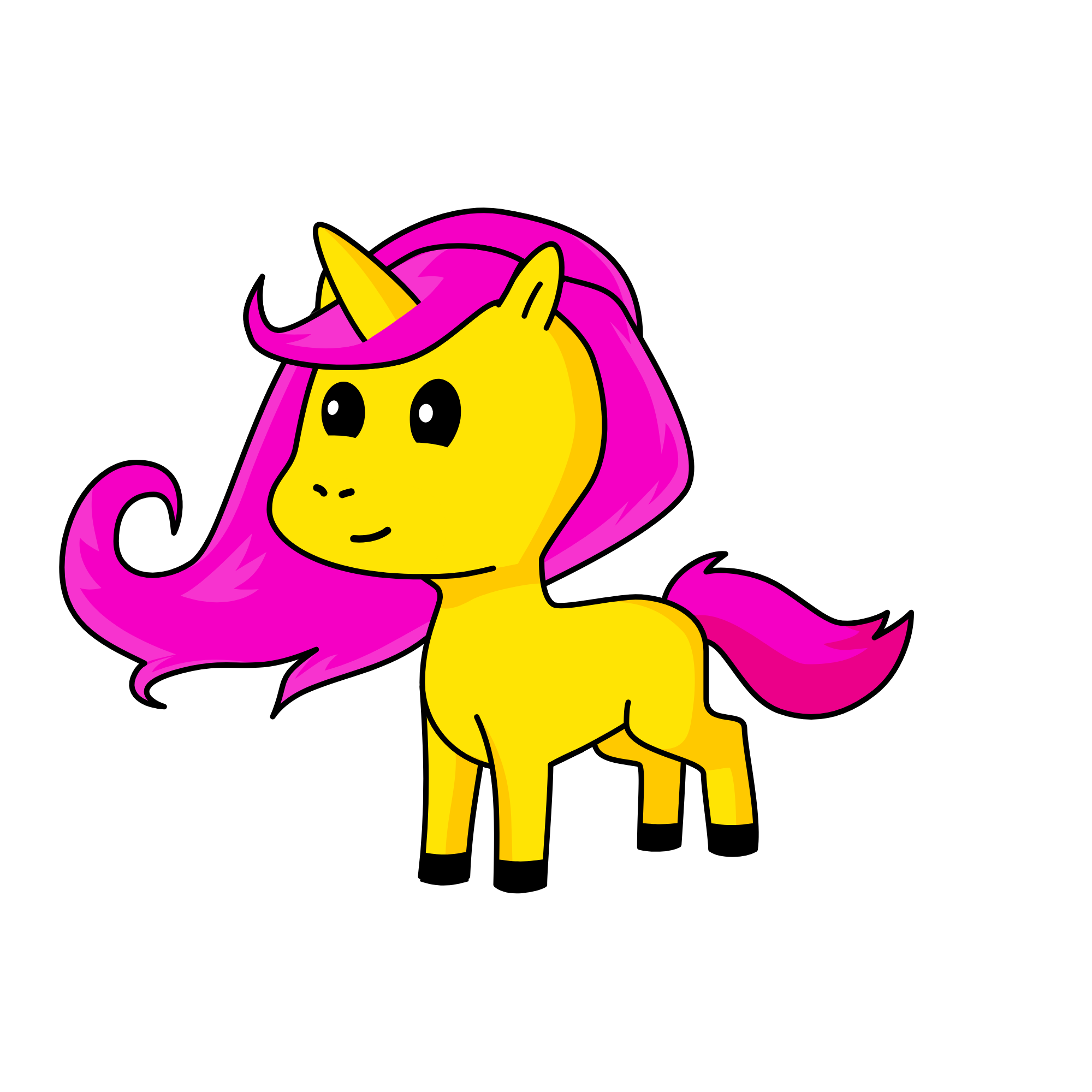 Fluttershy, the unicorn