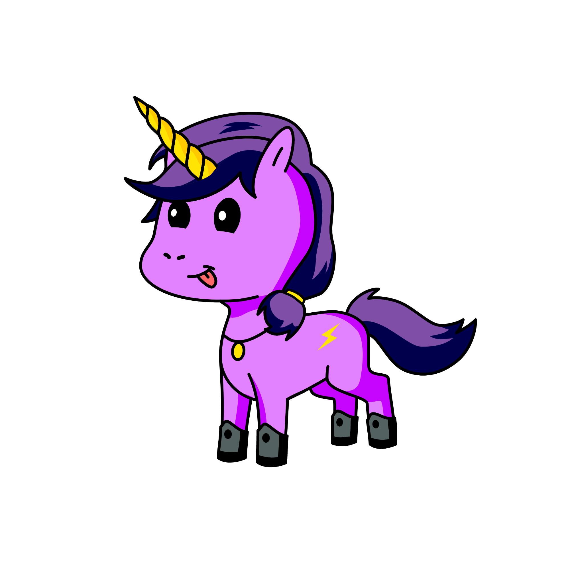Blaze, the unicorn