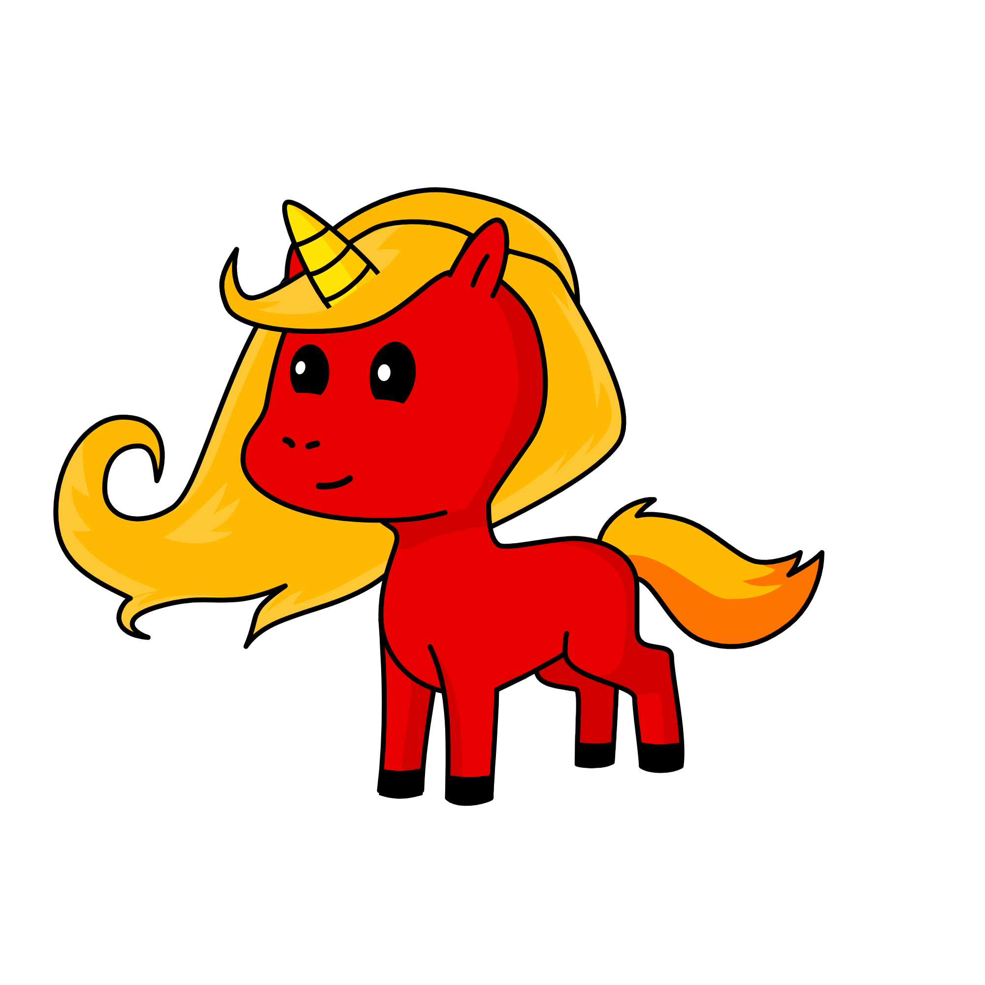 Emmy, the unicorn