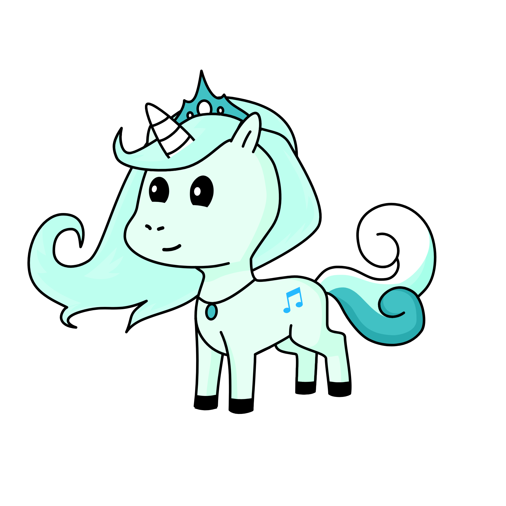 Glacier , the unicorn