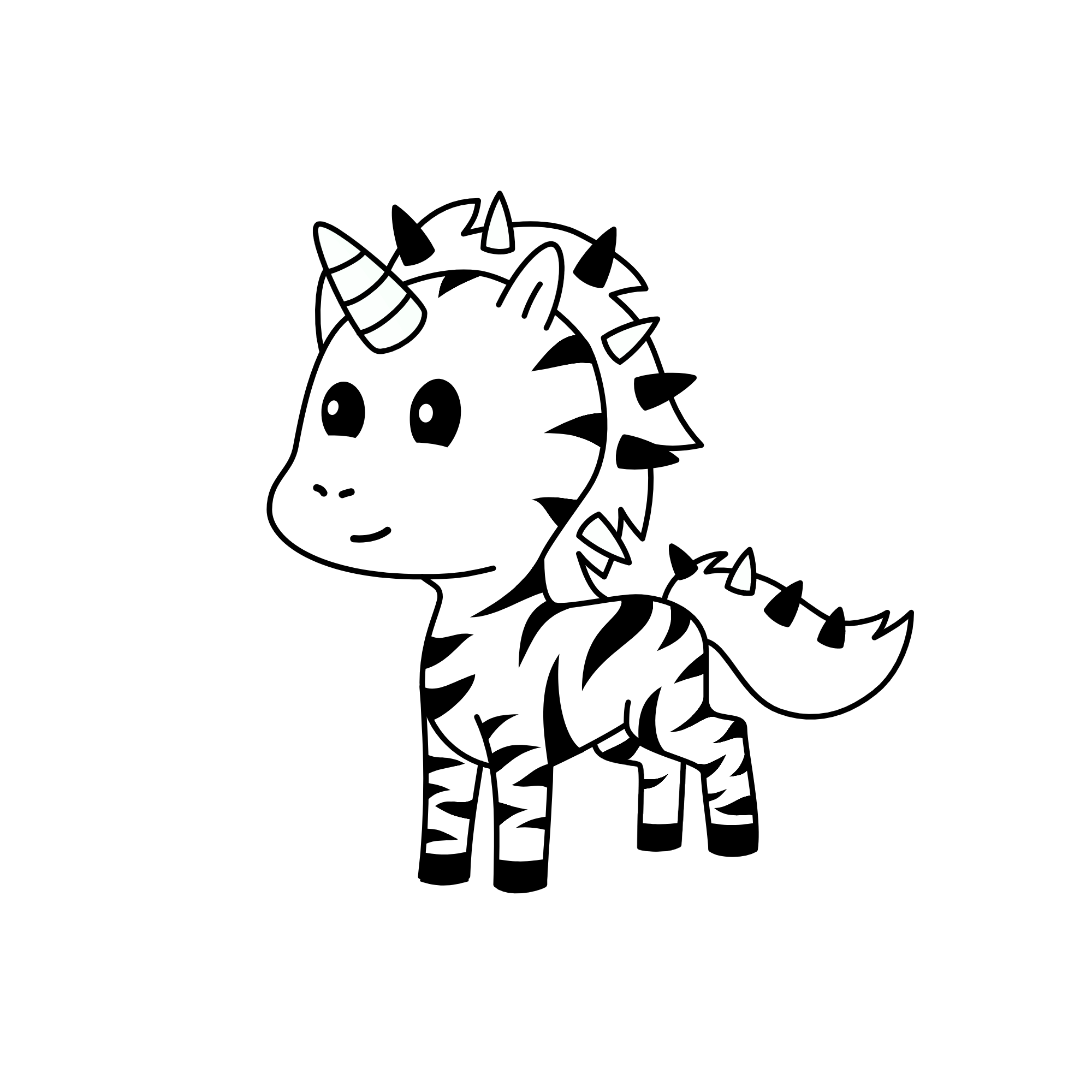 Zeeby, the unicorn