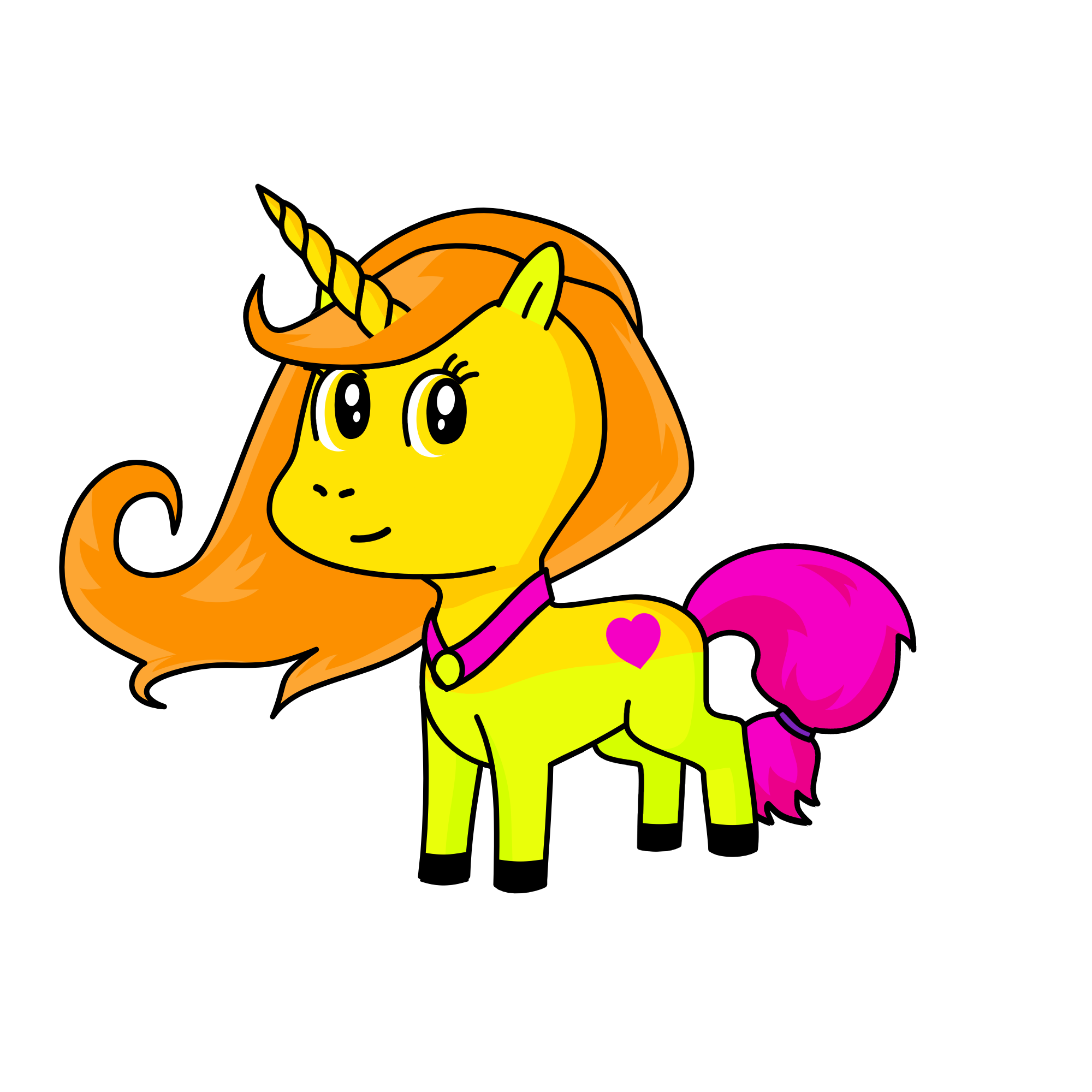 sunny sunshine , the unicorn
