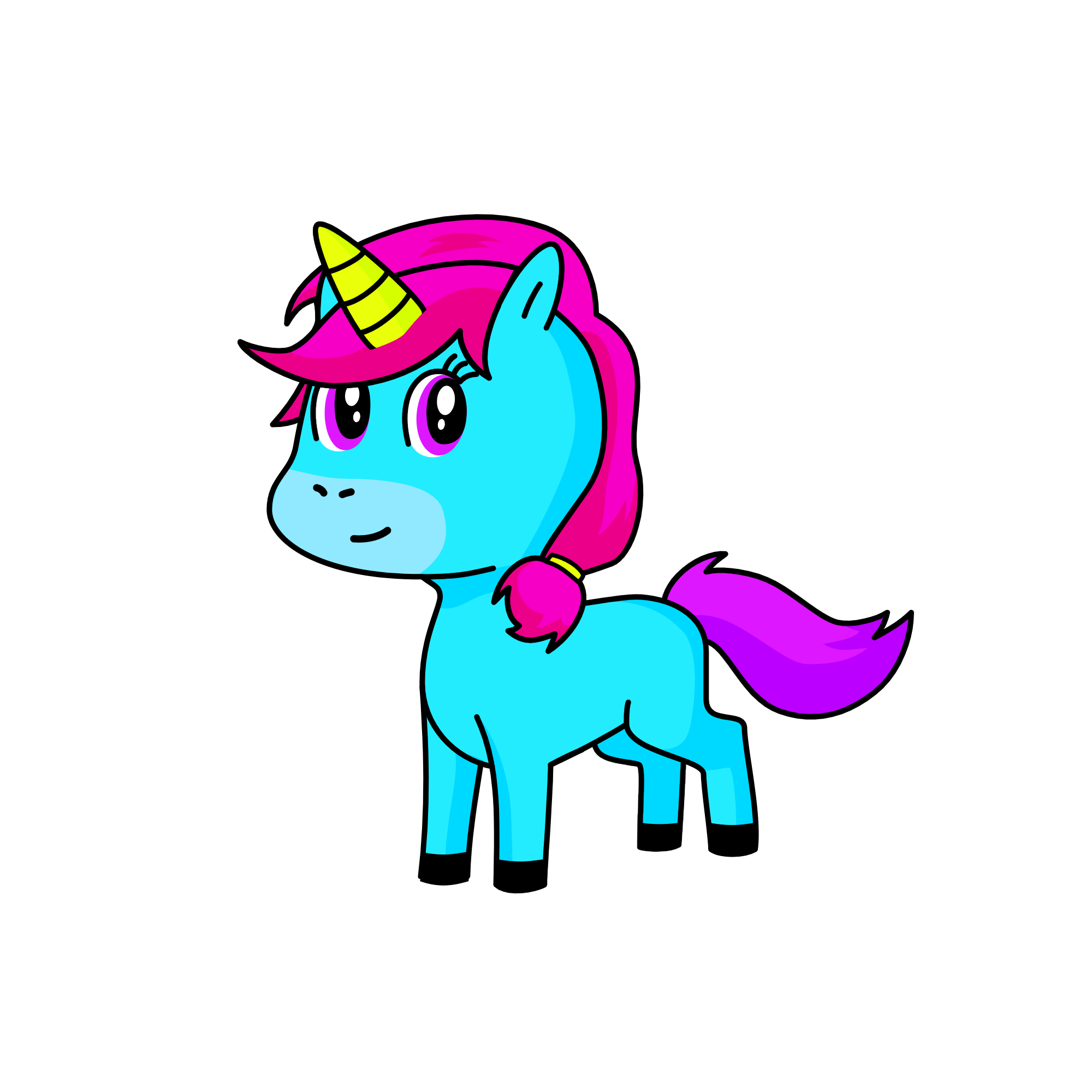 Anna+elsa, the unicorn