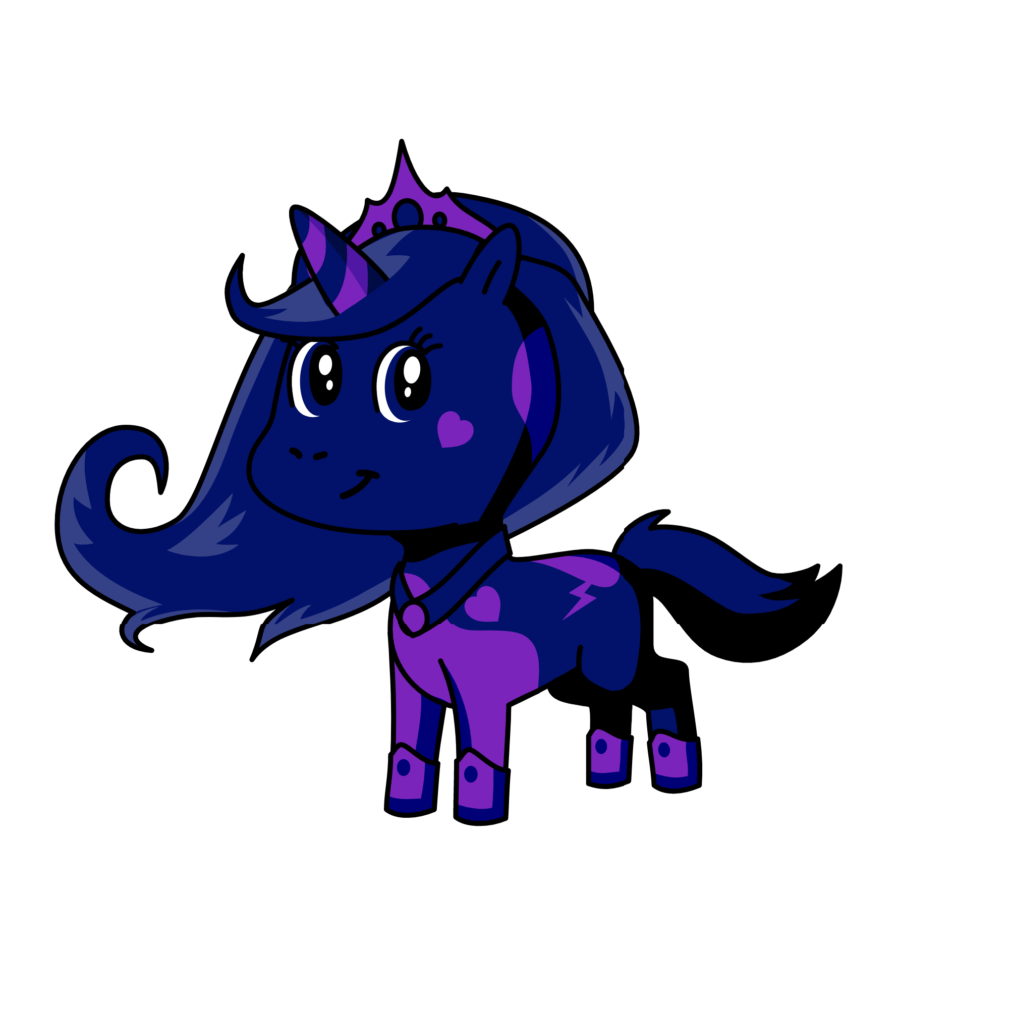 Midnight, the unicorn