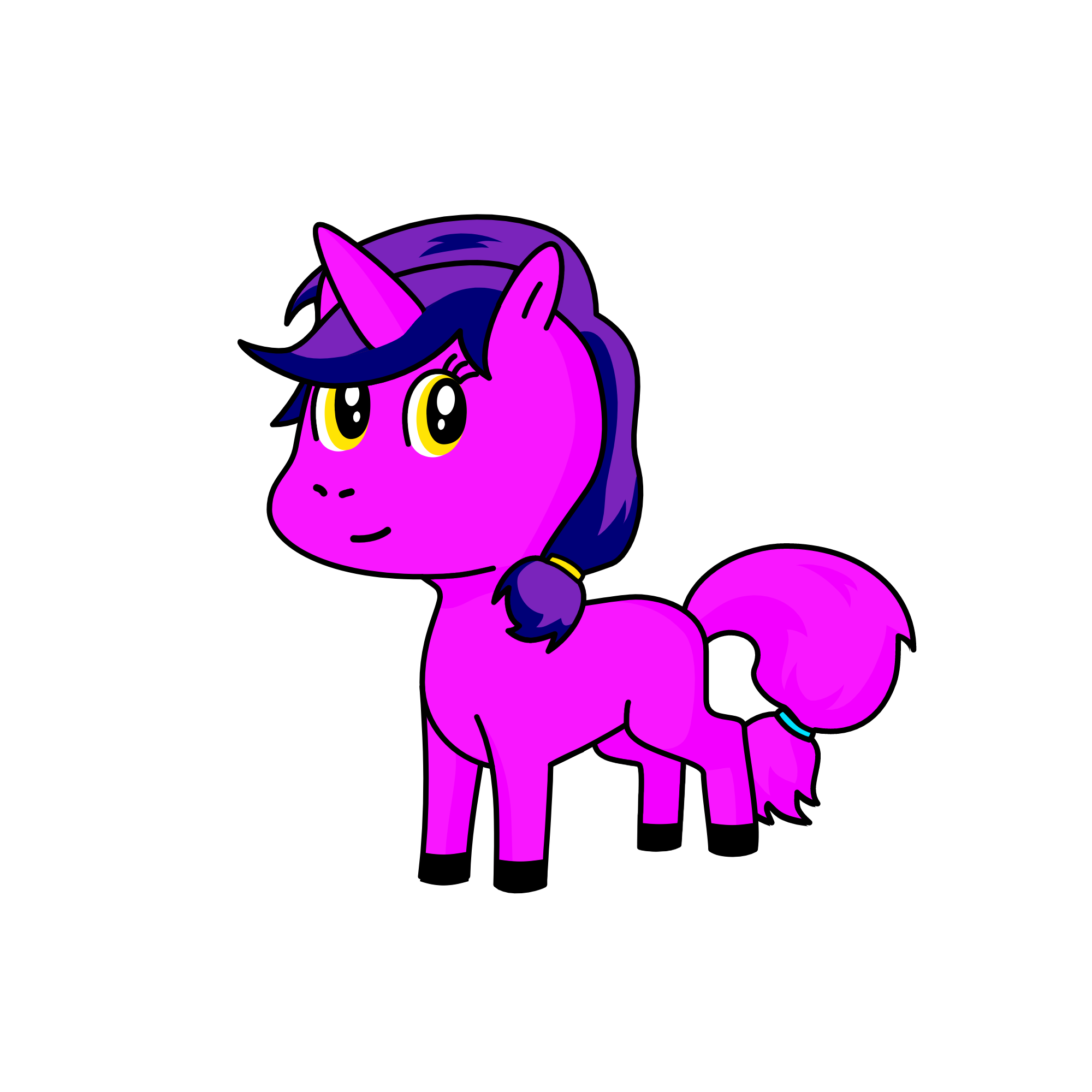 Twilight sparkle, the unicorn