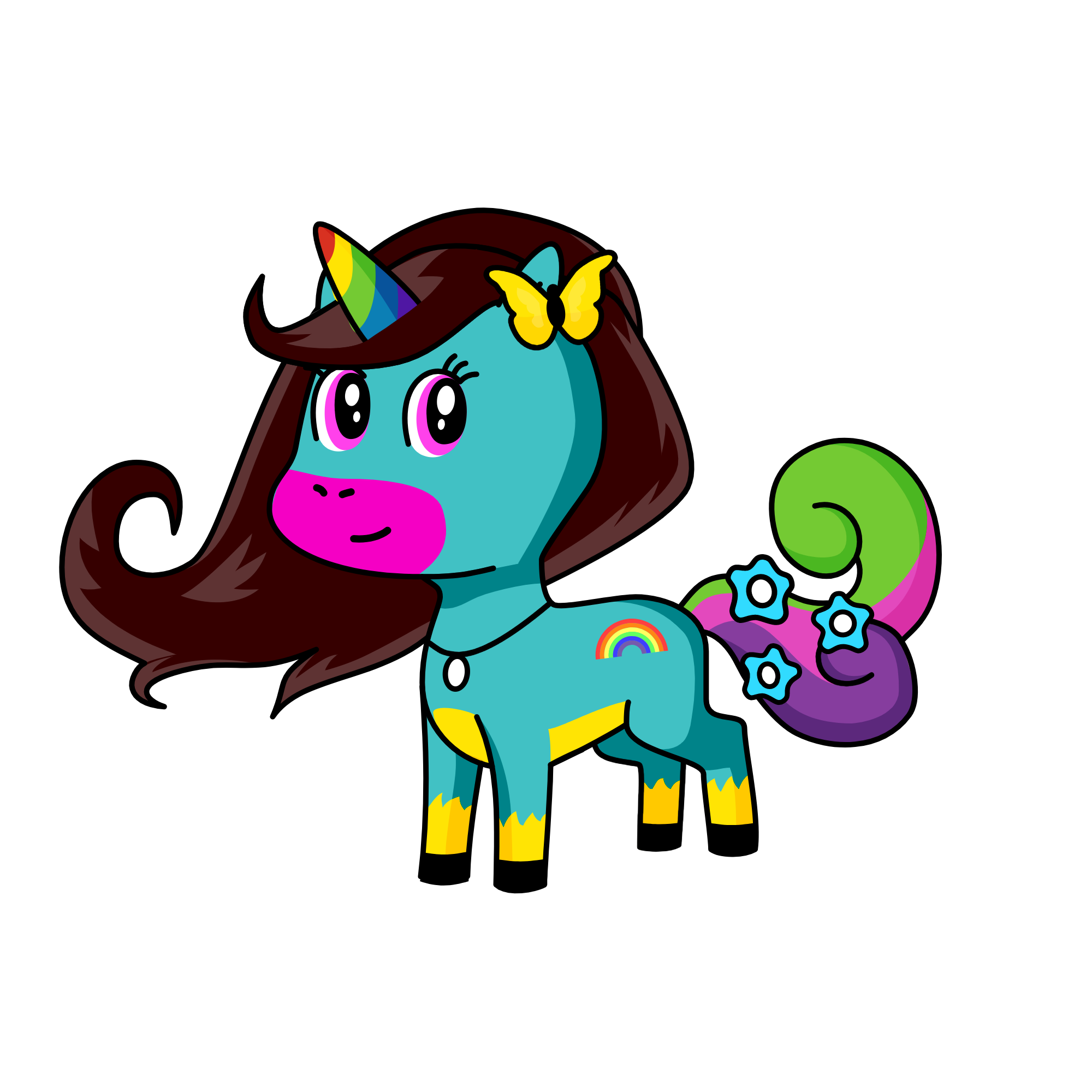 Buttercorn, the unicorn