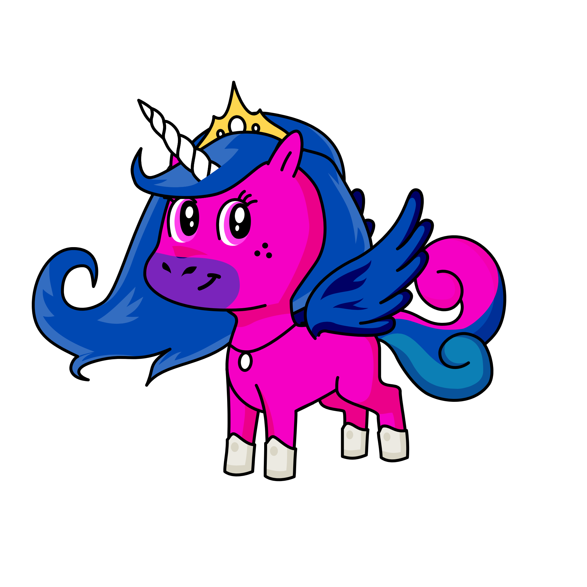 Fairycorn, the unicorn