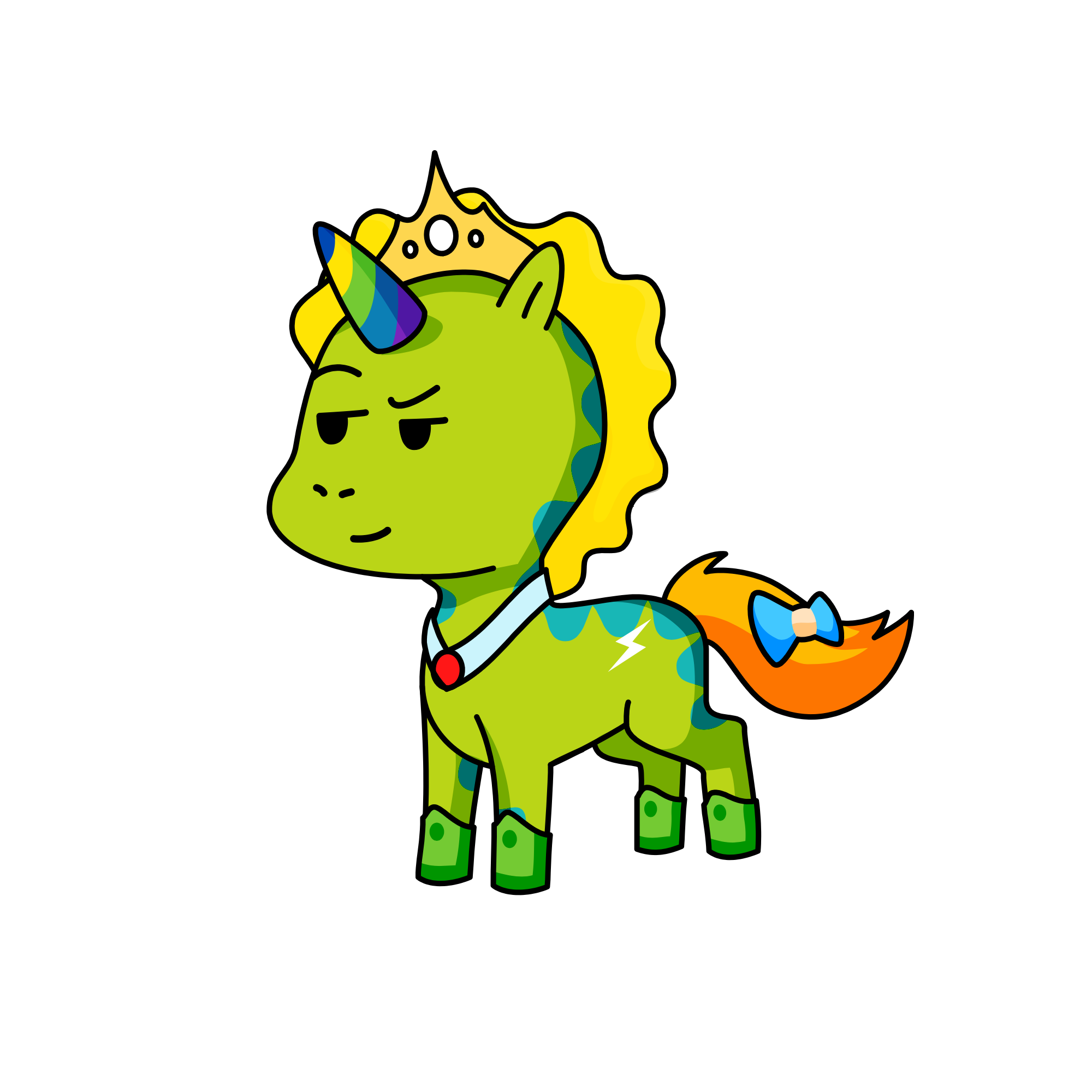 Prince fart, the unicorn