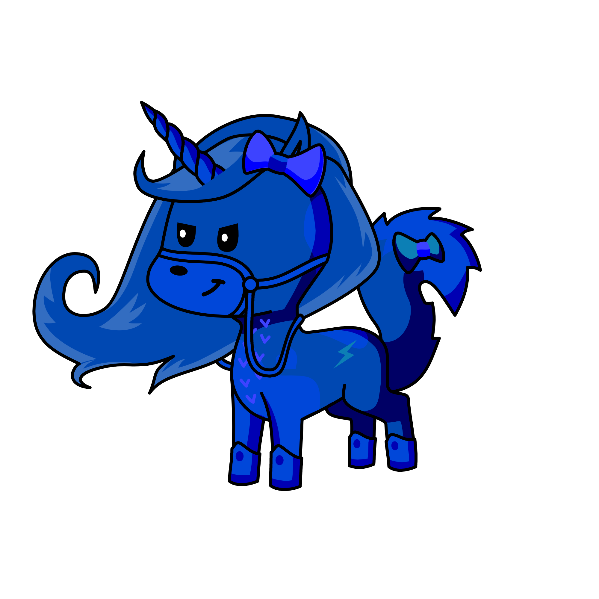 blueiecorn, the unicorn
