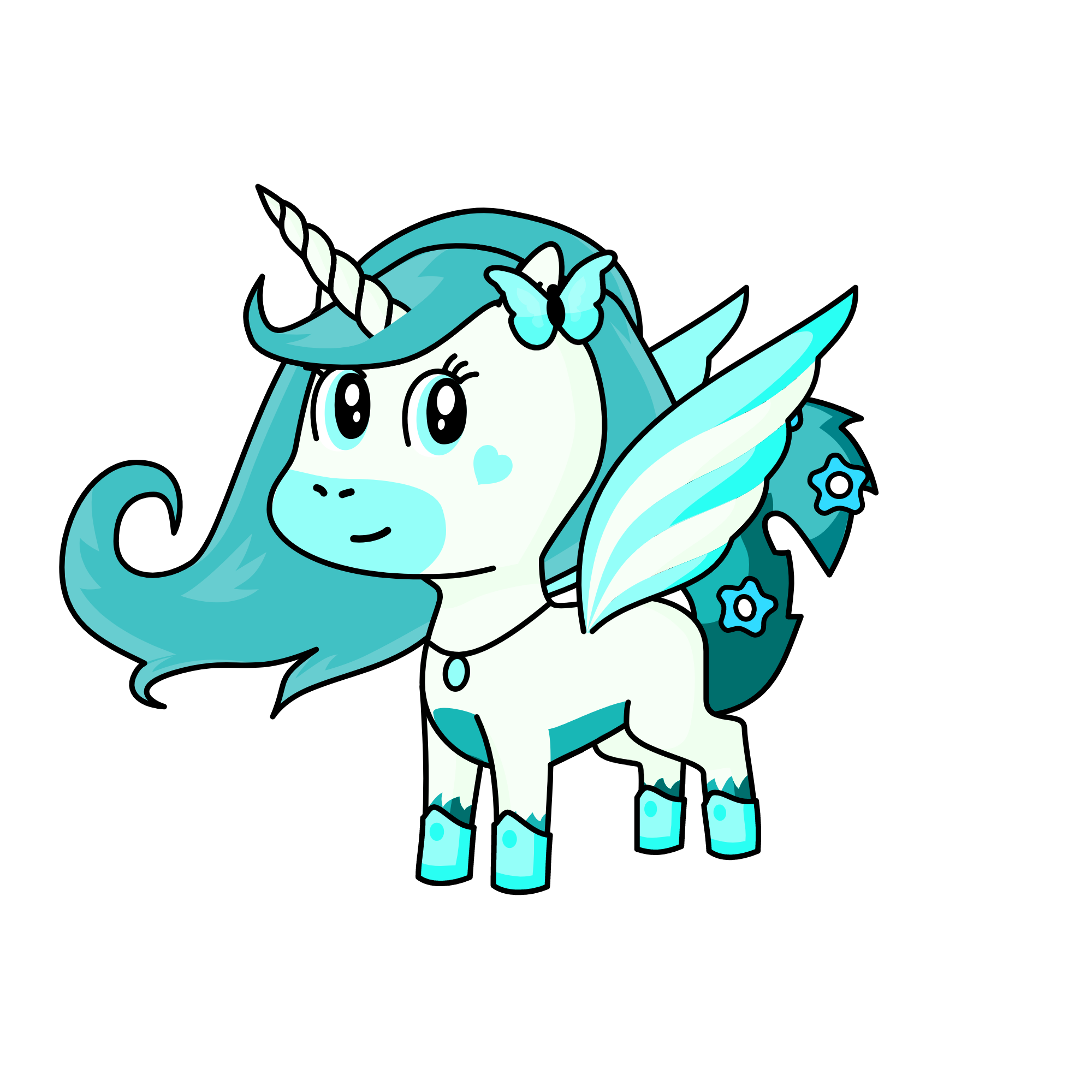 angelcorn, the unicorn