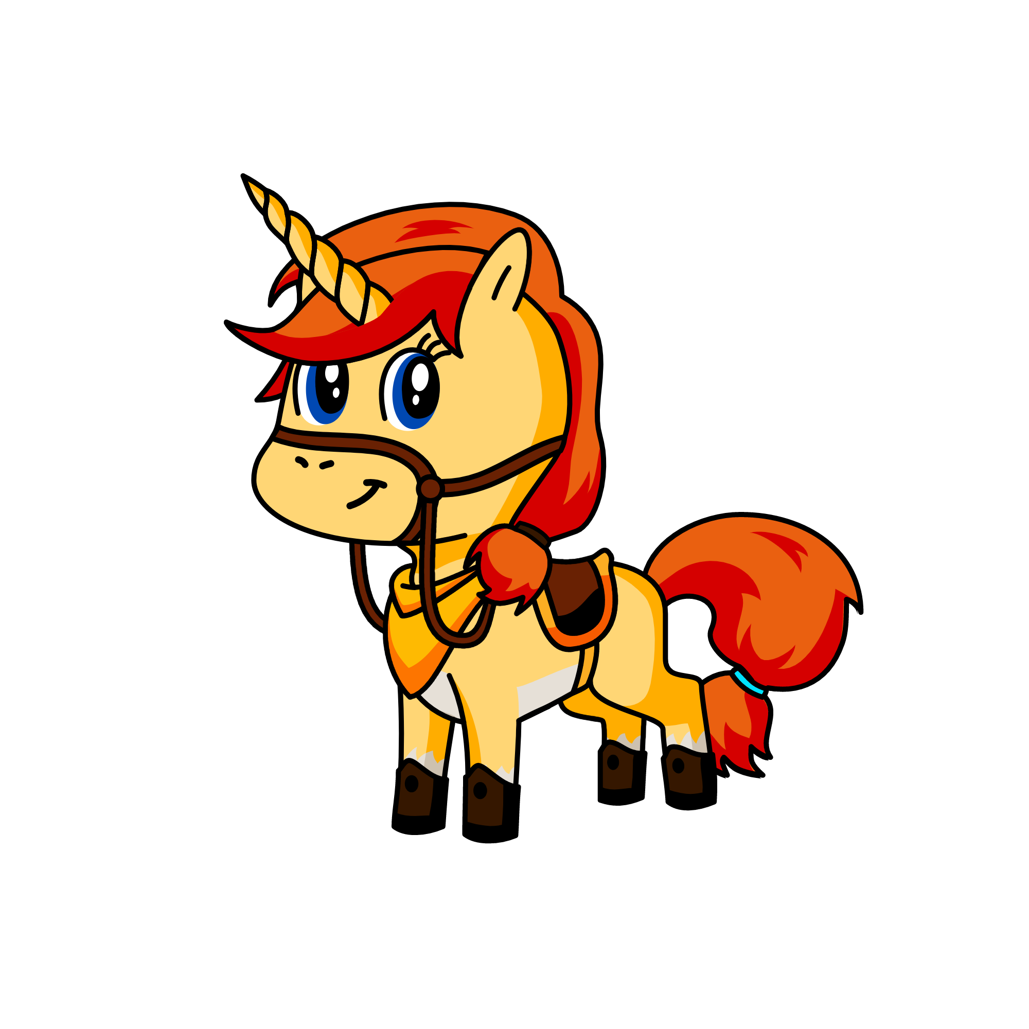 Apples, the unicorn