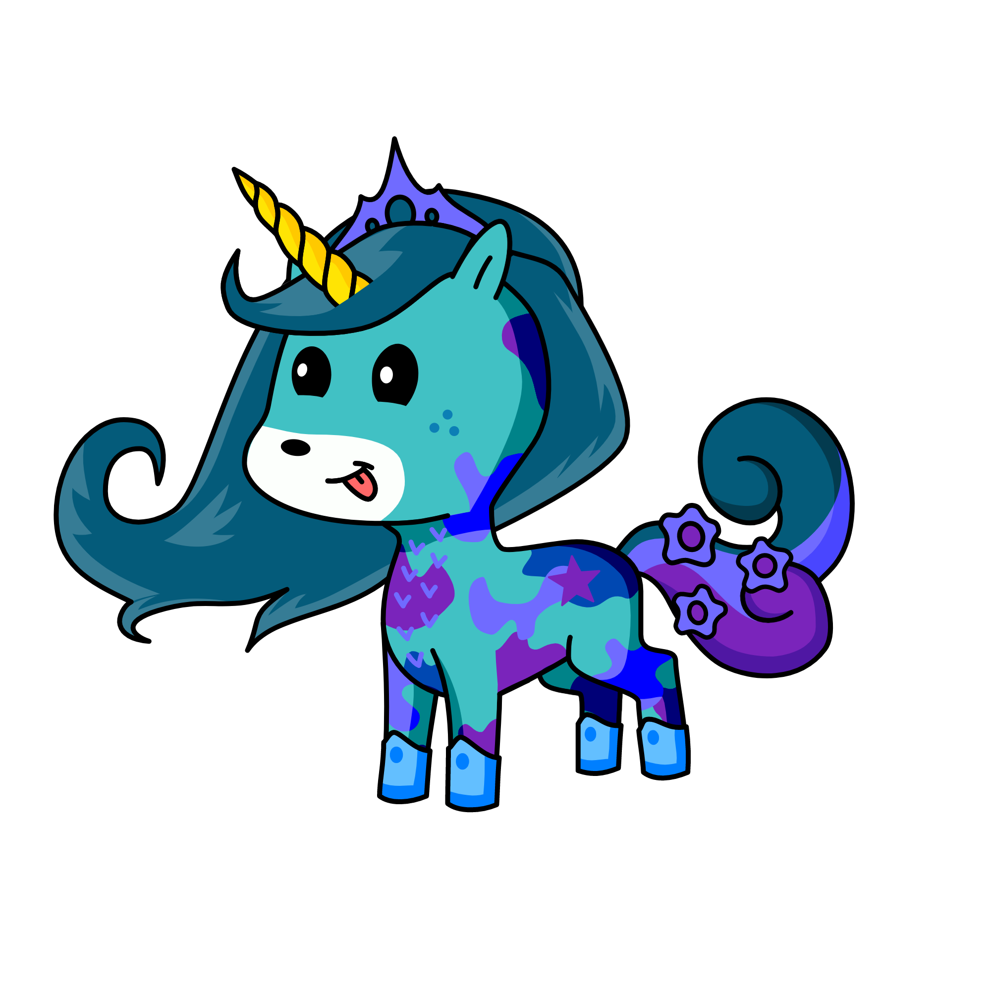 Galaxia, the unicorn
