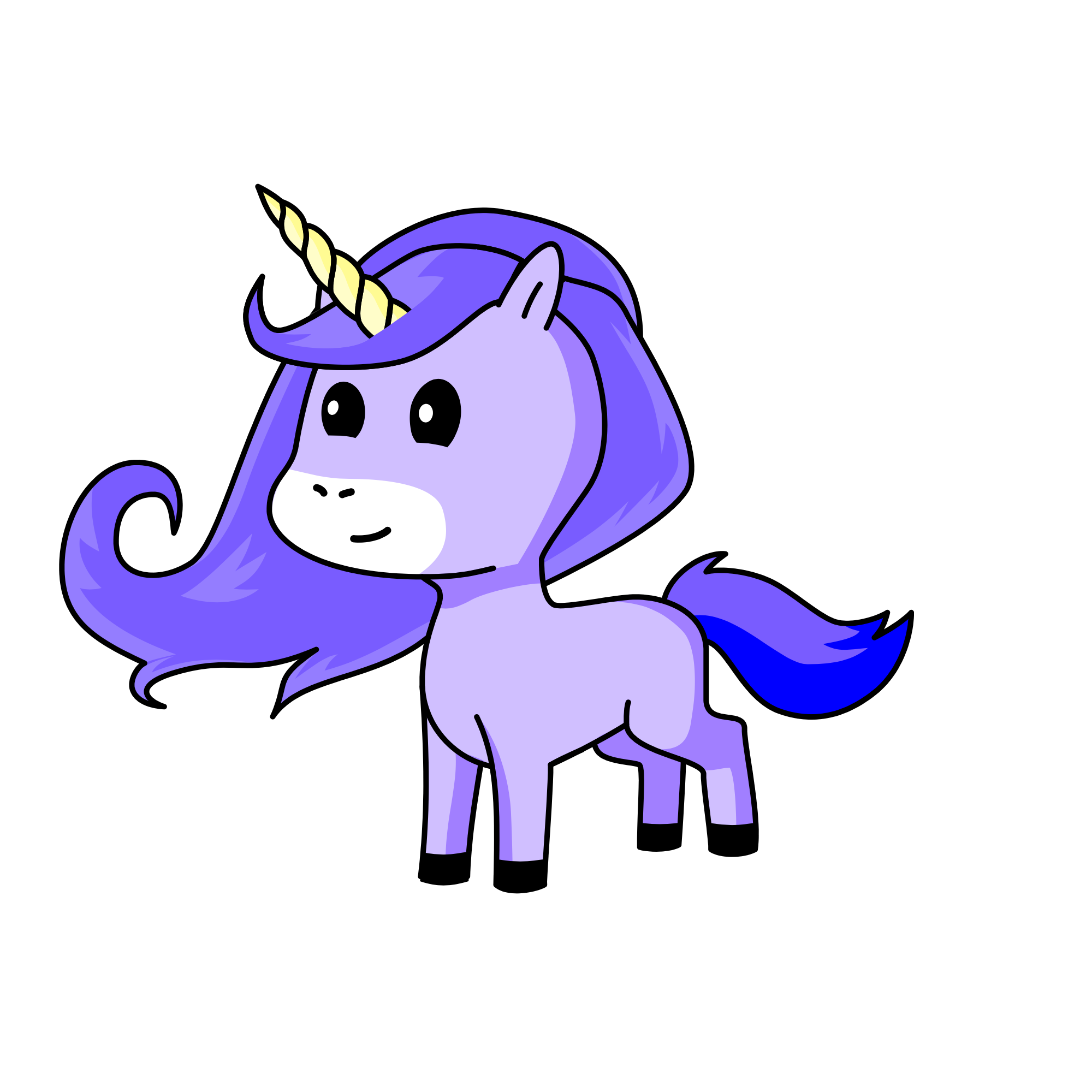 Grape soap , the unicorn