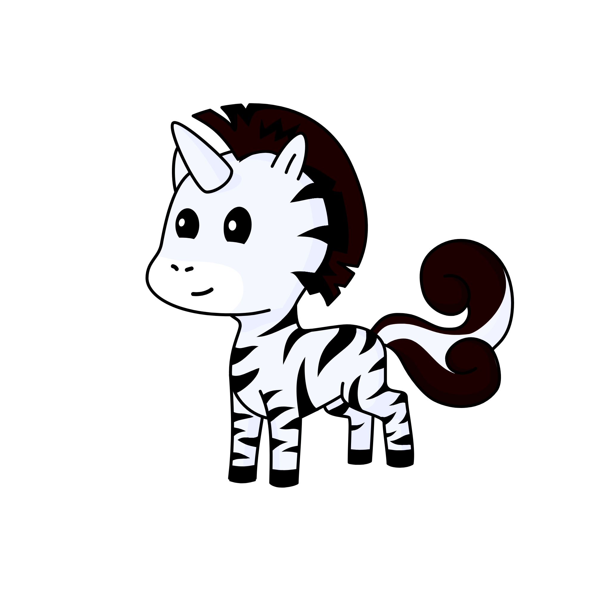 Zebra, the unicorn