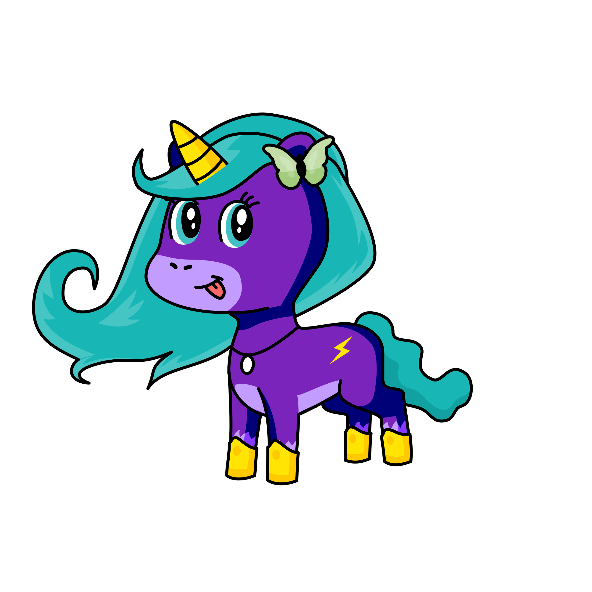 Pam Ity, the unicorn