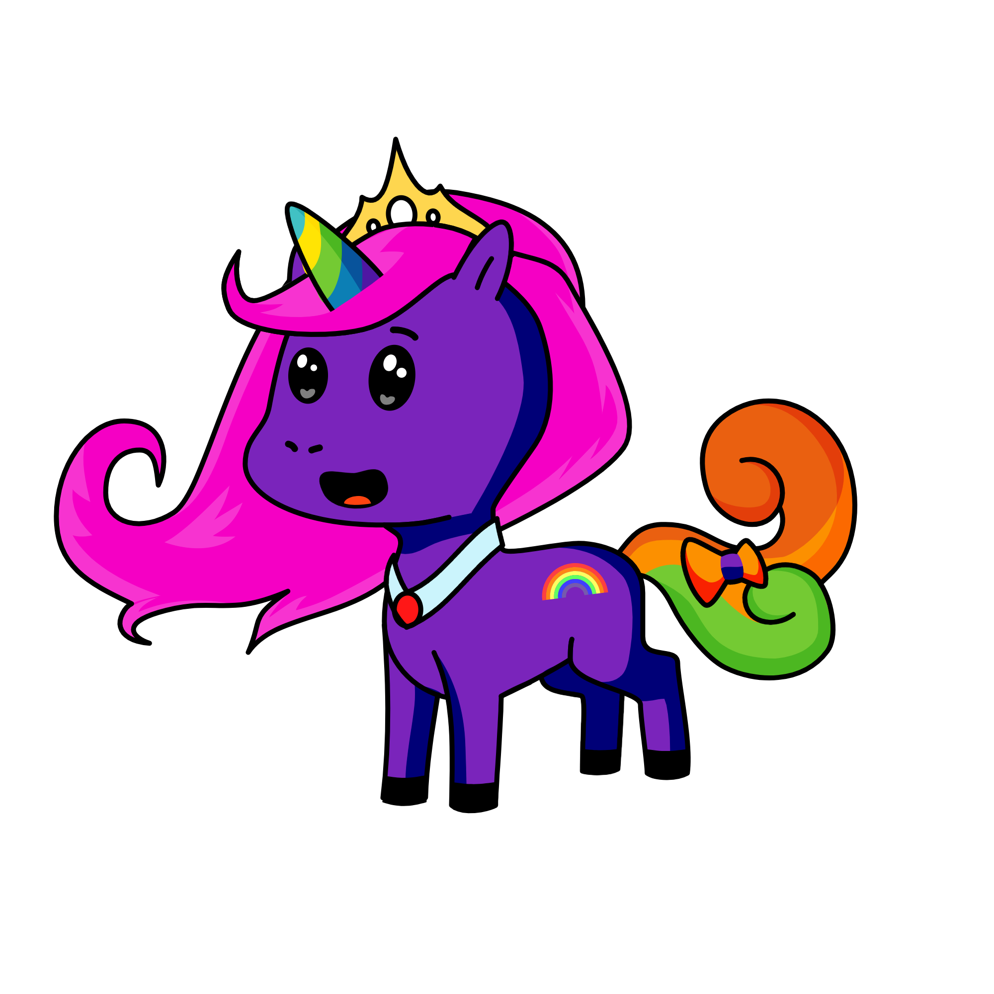 prenssece k, the unicorn