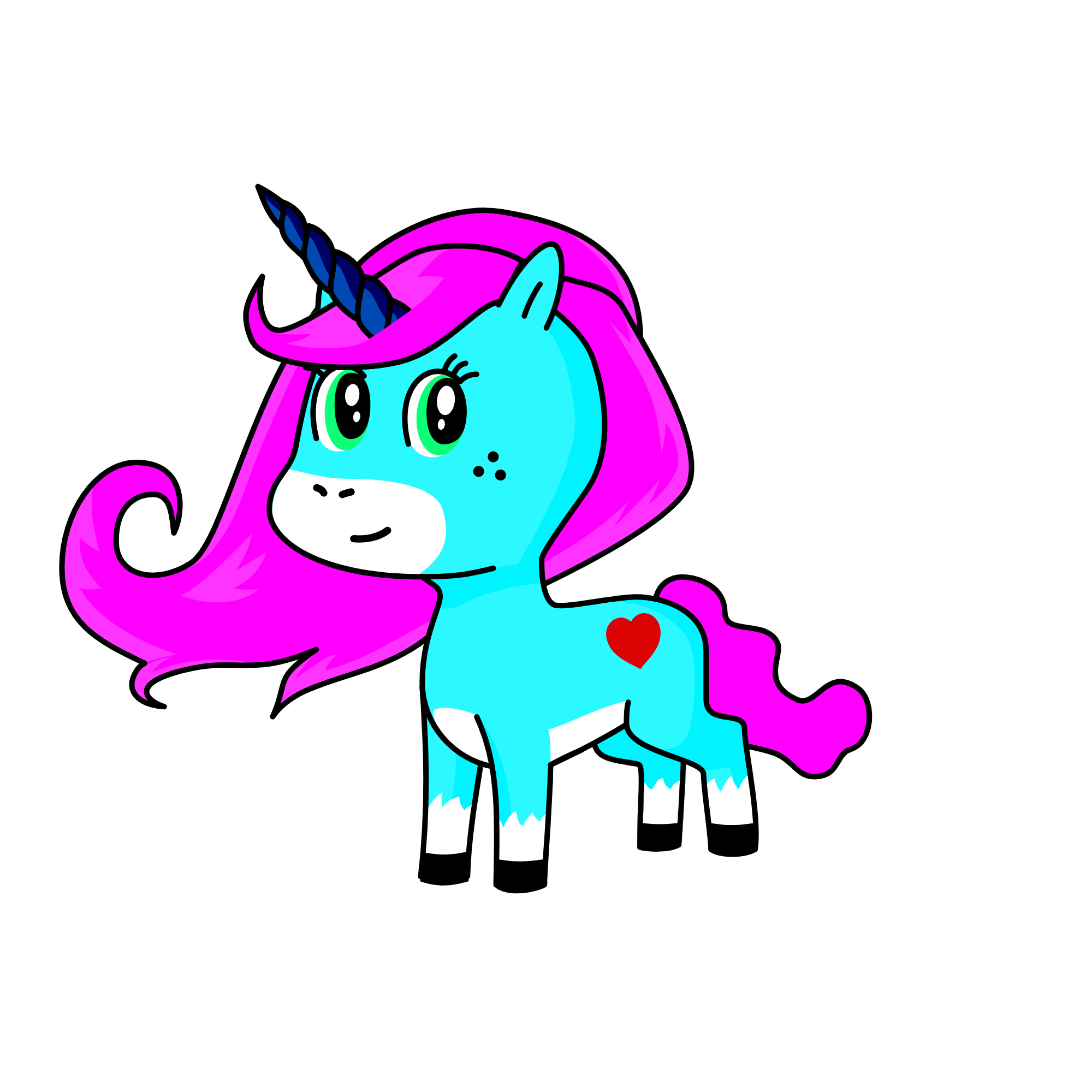 pinkey, the unicorn