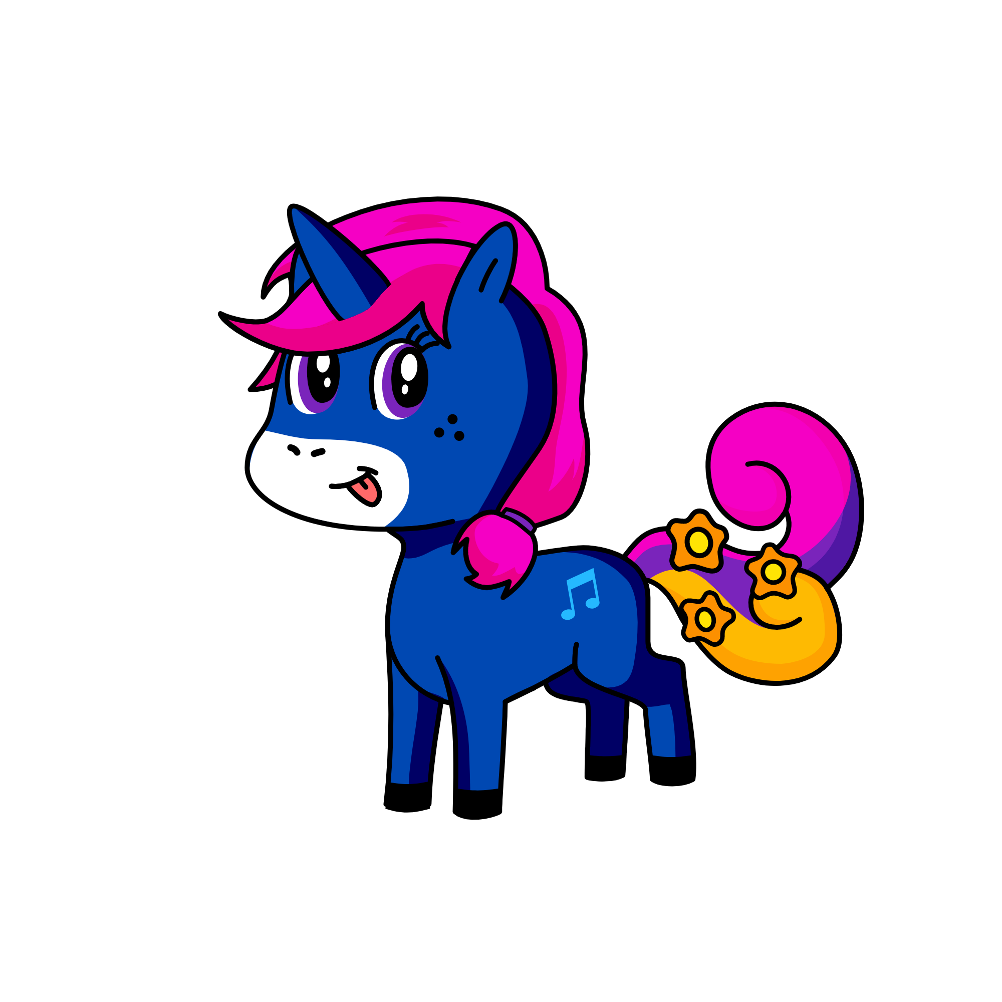 Lisa, the unicorn