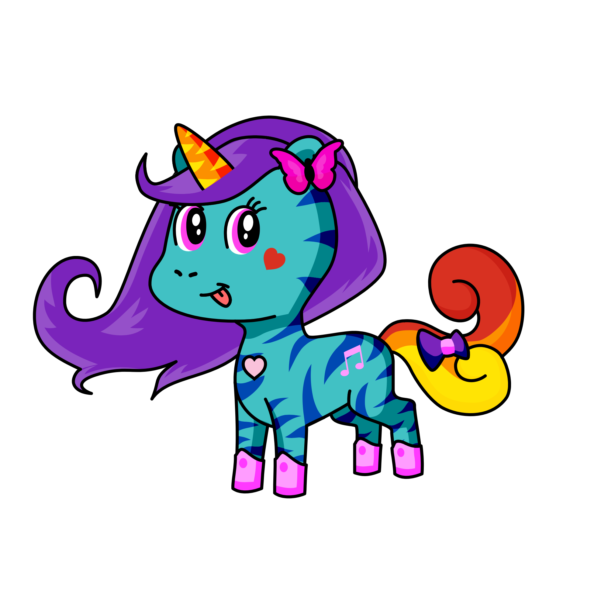 Penny, the unicorn