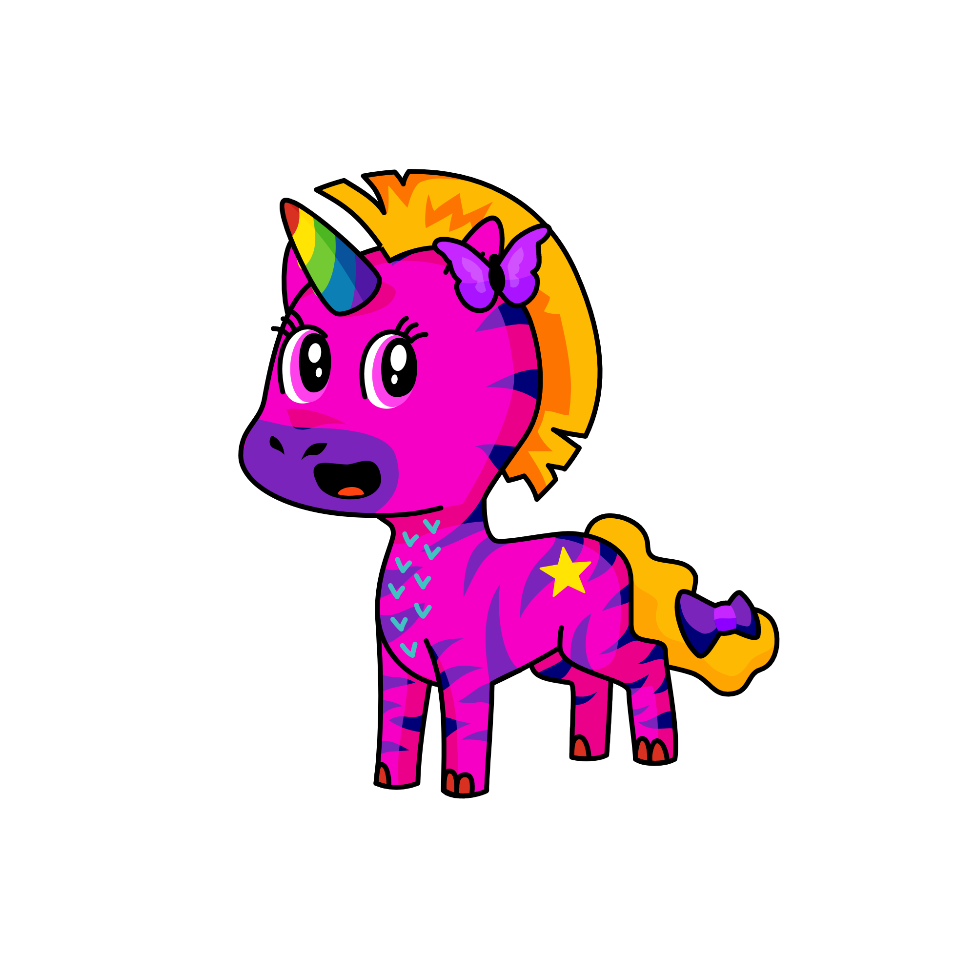bella , the unicorn