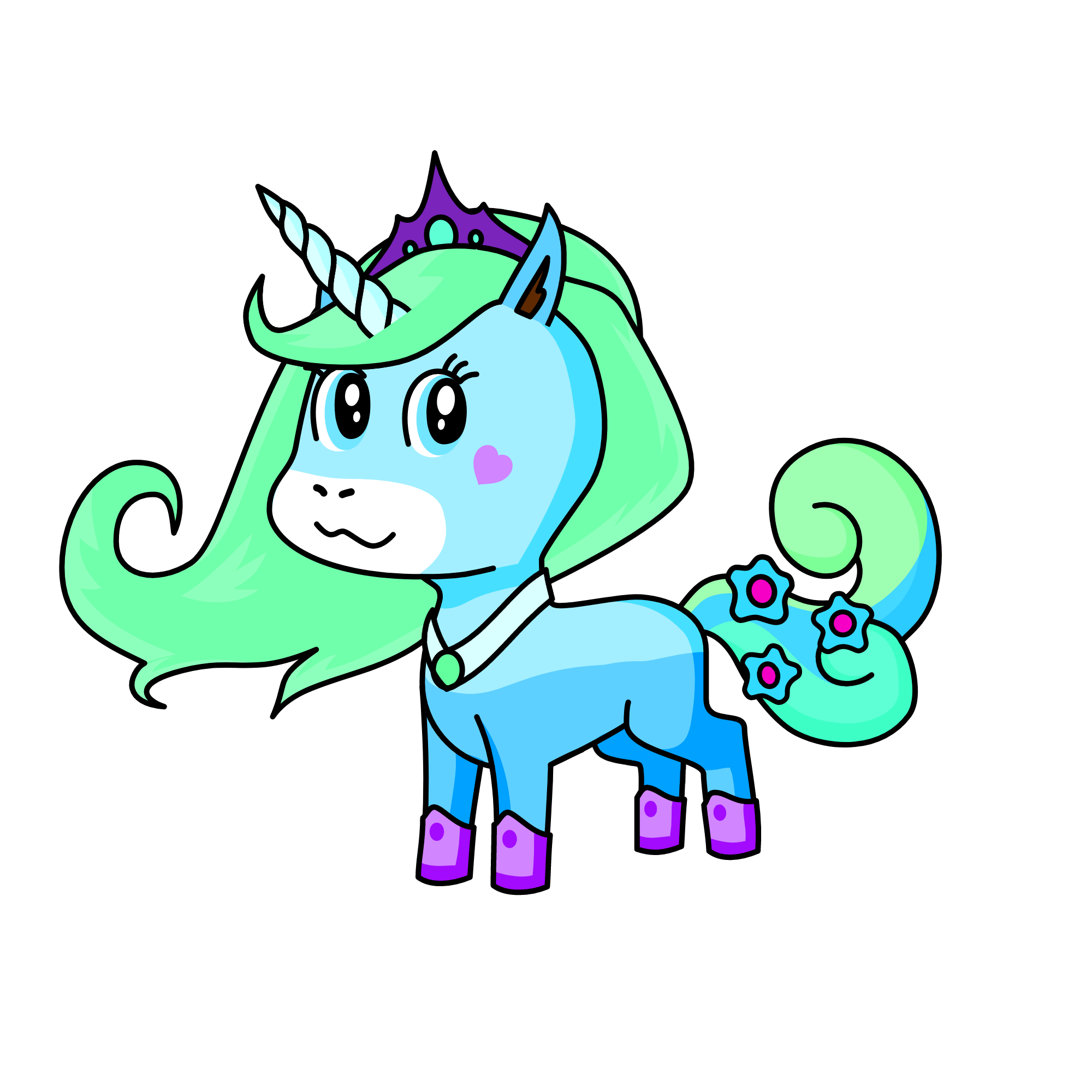 Manami, the unicorn